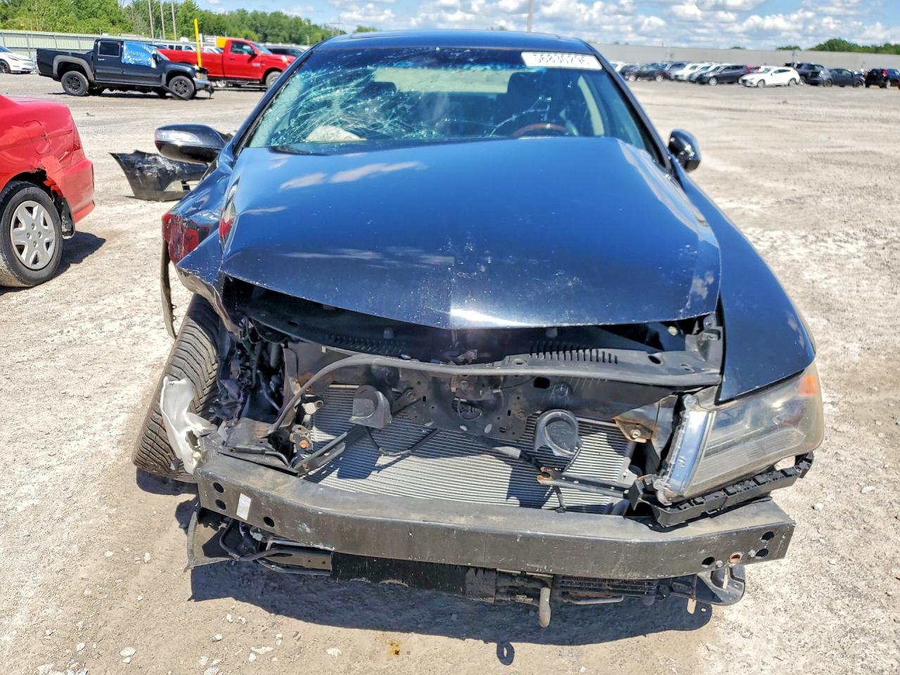 2010 Acura Rl Black vin: JH4KB2F68AC002586