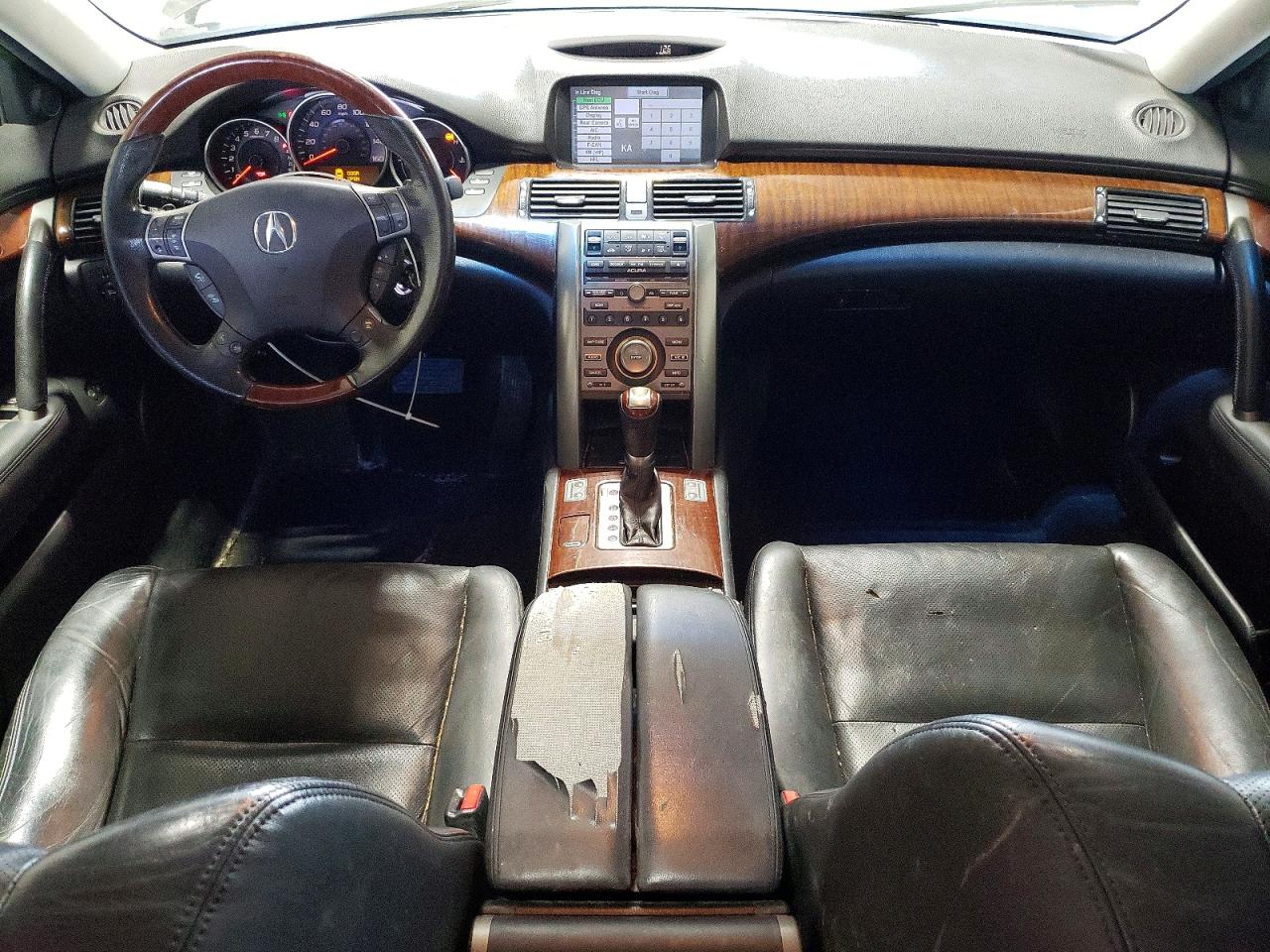 2010 Acura Rl Gray vin: JH4KB2F69AC001477