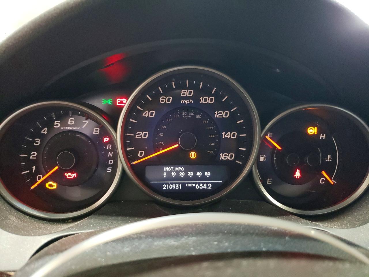 2010 Acura Rl Gray vin: JH4KB2F69AC001477