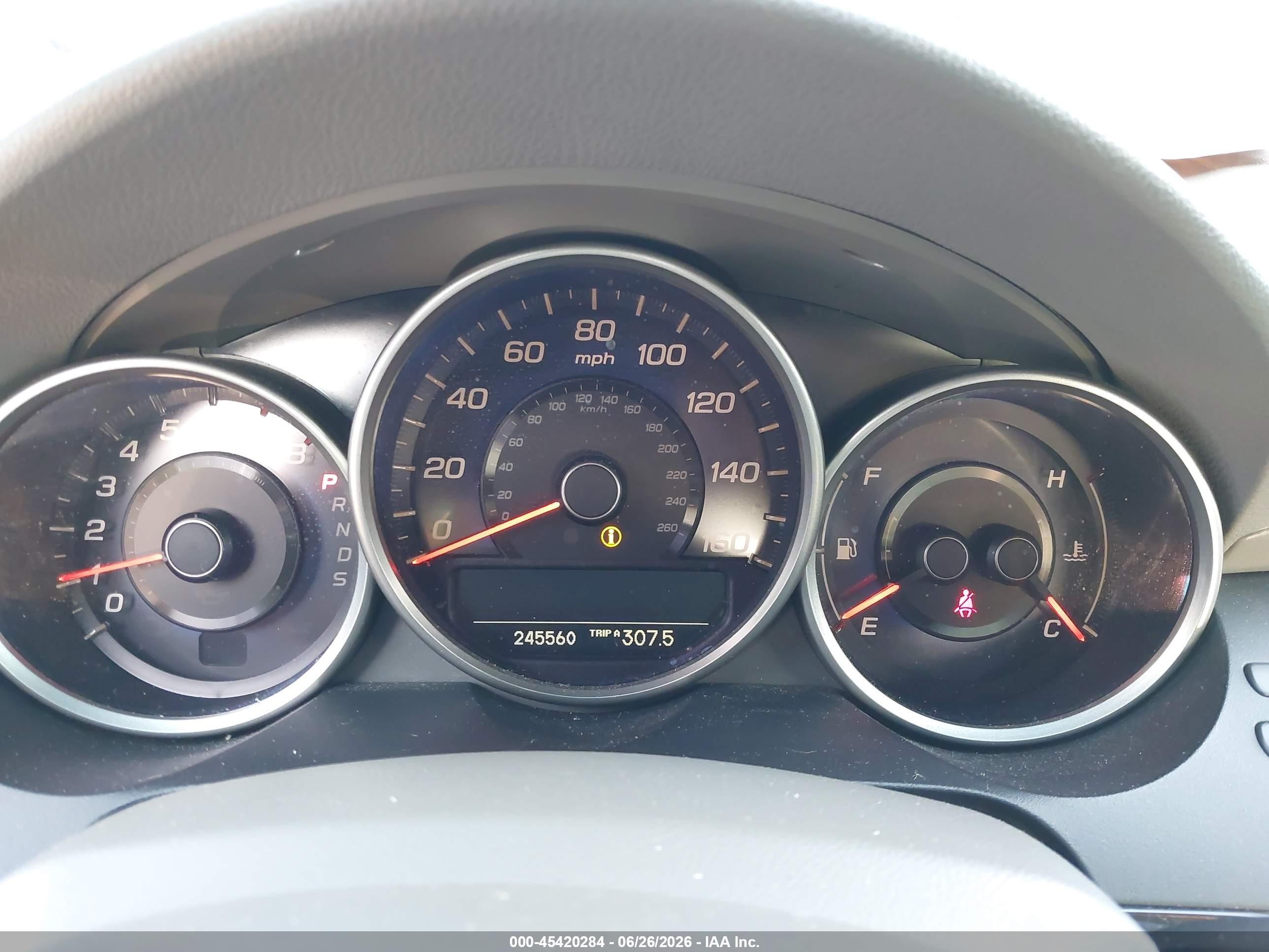 2010 Acura Rl 3.7 Silver vin: JH4KB2F69AC002130