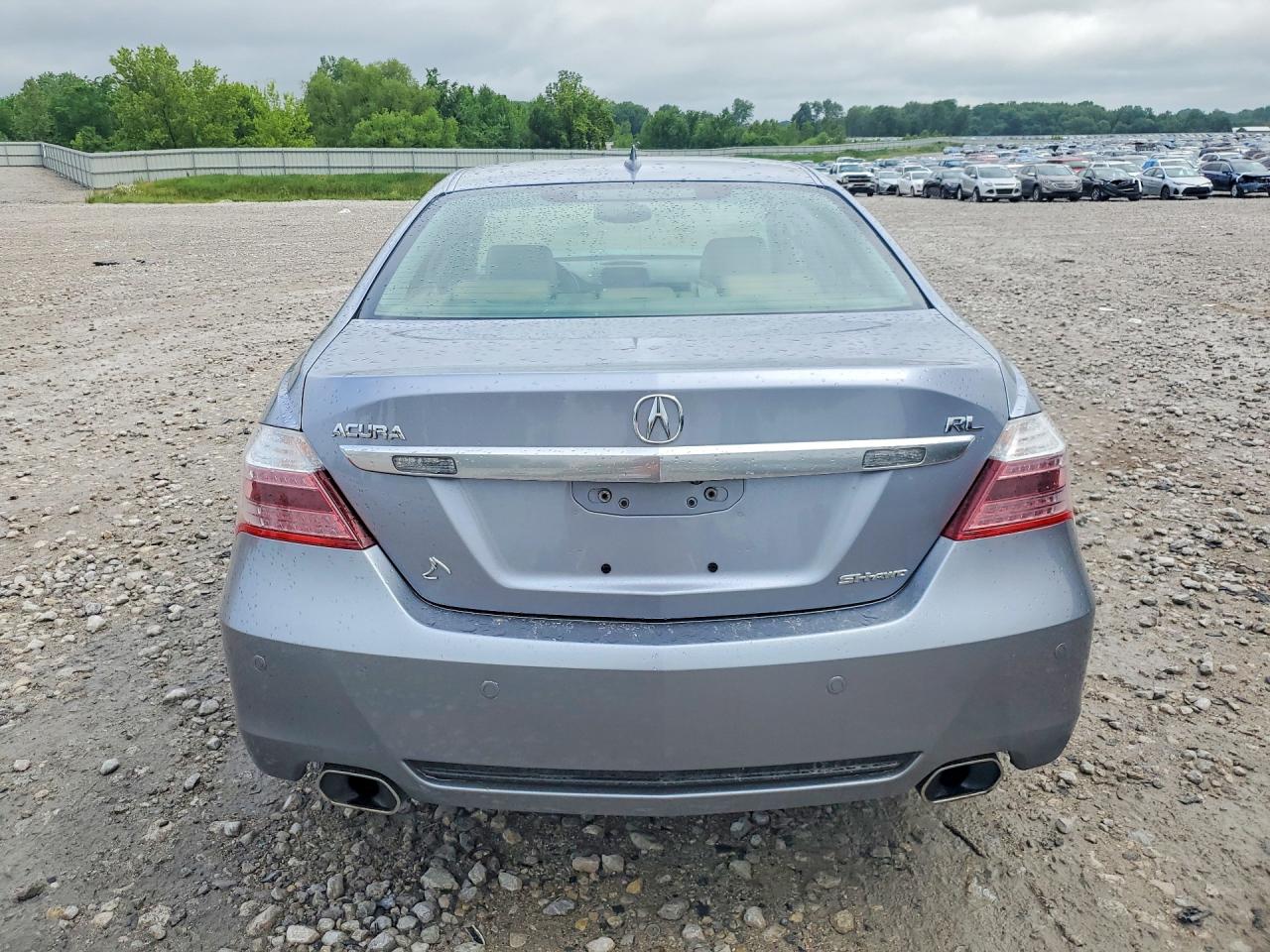 2011 Acura Rl Blue vin: JH4KB2F69BC000802