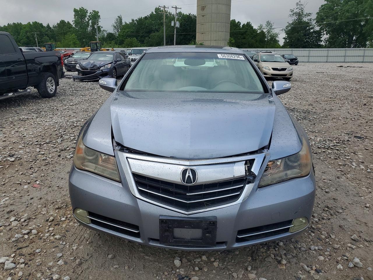 2011 Acura Rl Blue vin: JH4KB2F69BC000802