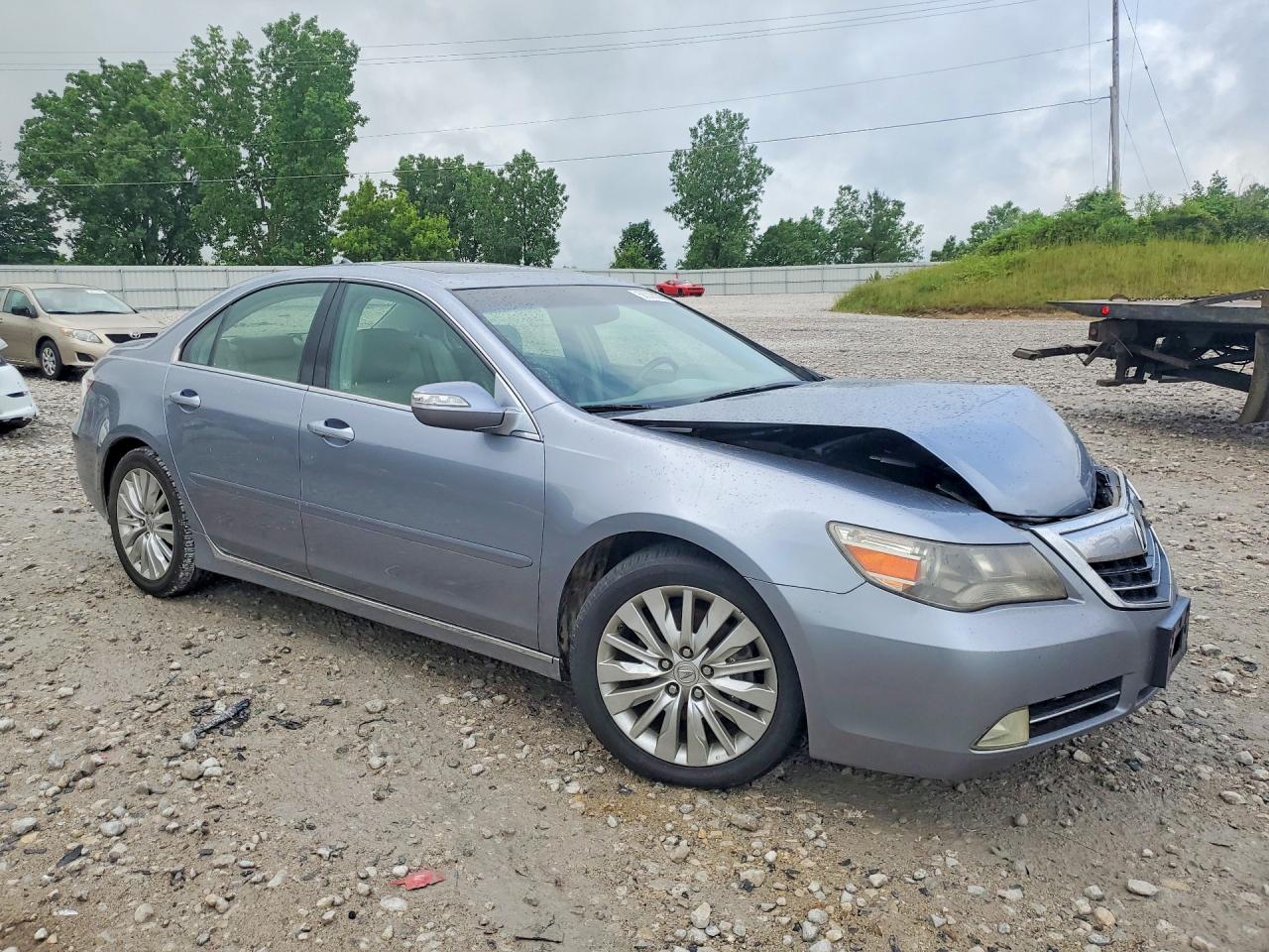 2011 Acura Rl Blue vin: JH4KB2F69BC000802
