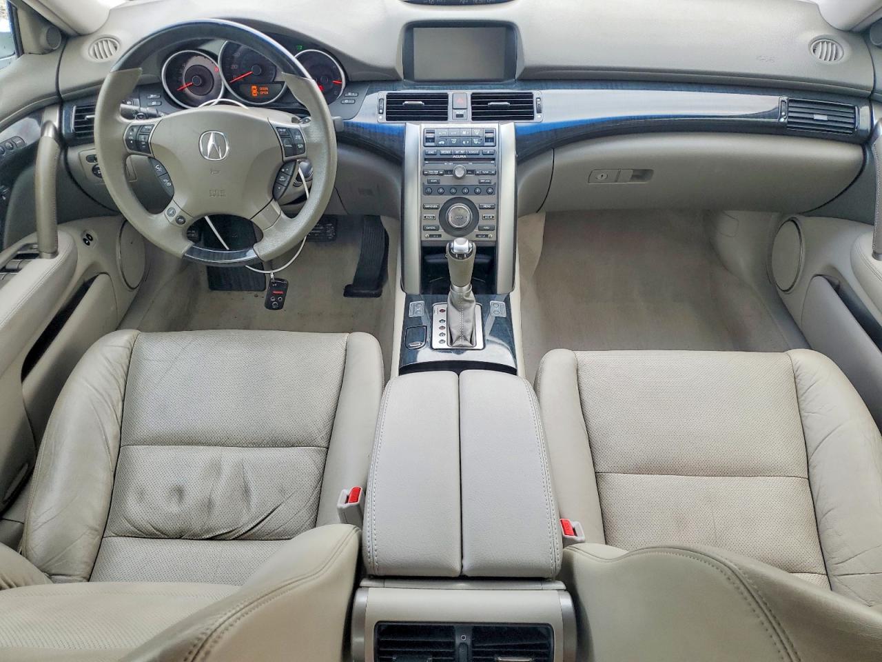 2011 Acura Rl Blue vin: JH4KB2F69BC000802