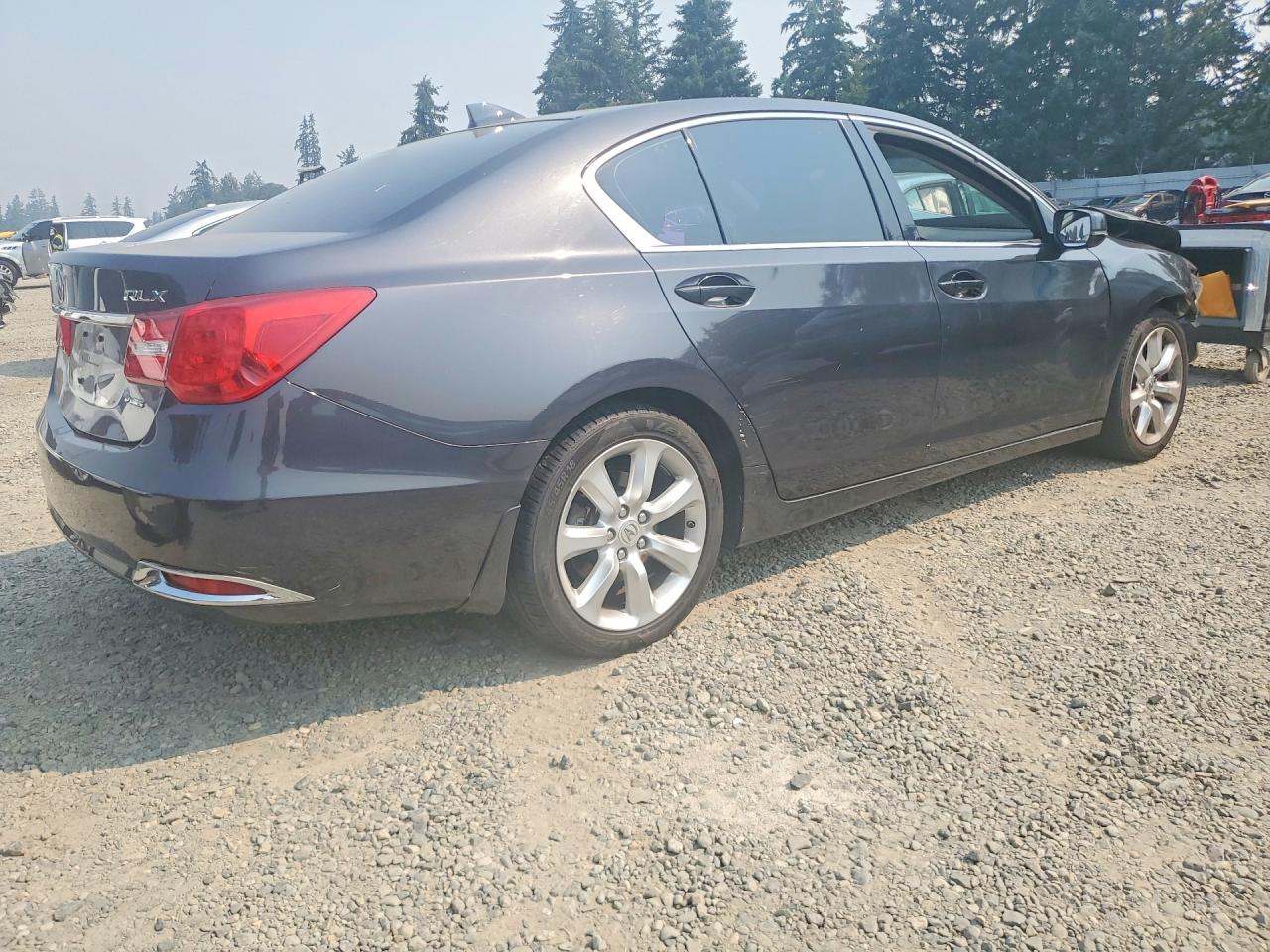 2014 Acura Rlx Gray vin: JH4KC1F30EC001905