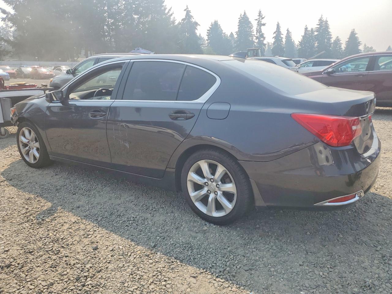 2014 Acura Rlx Gray vin: JH4KC1F30EC001905