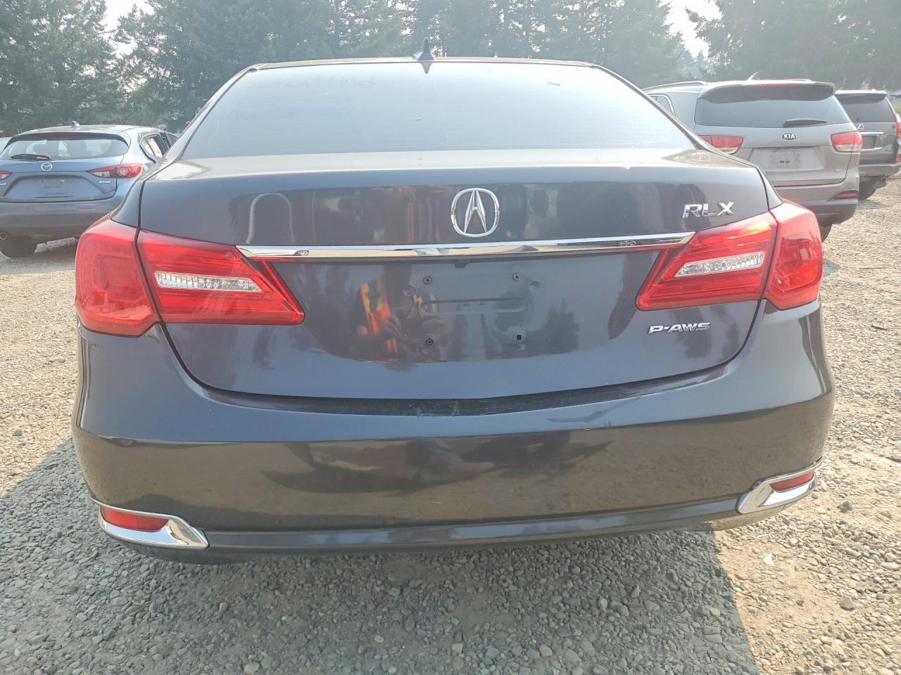 2014 Acura Rlx Gray vin: JH4KC1F30EC001905