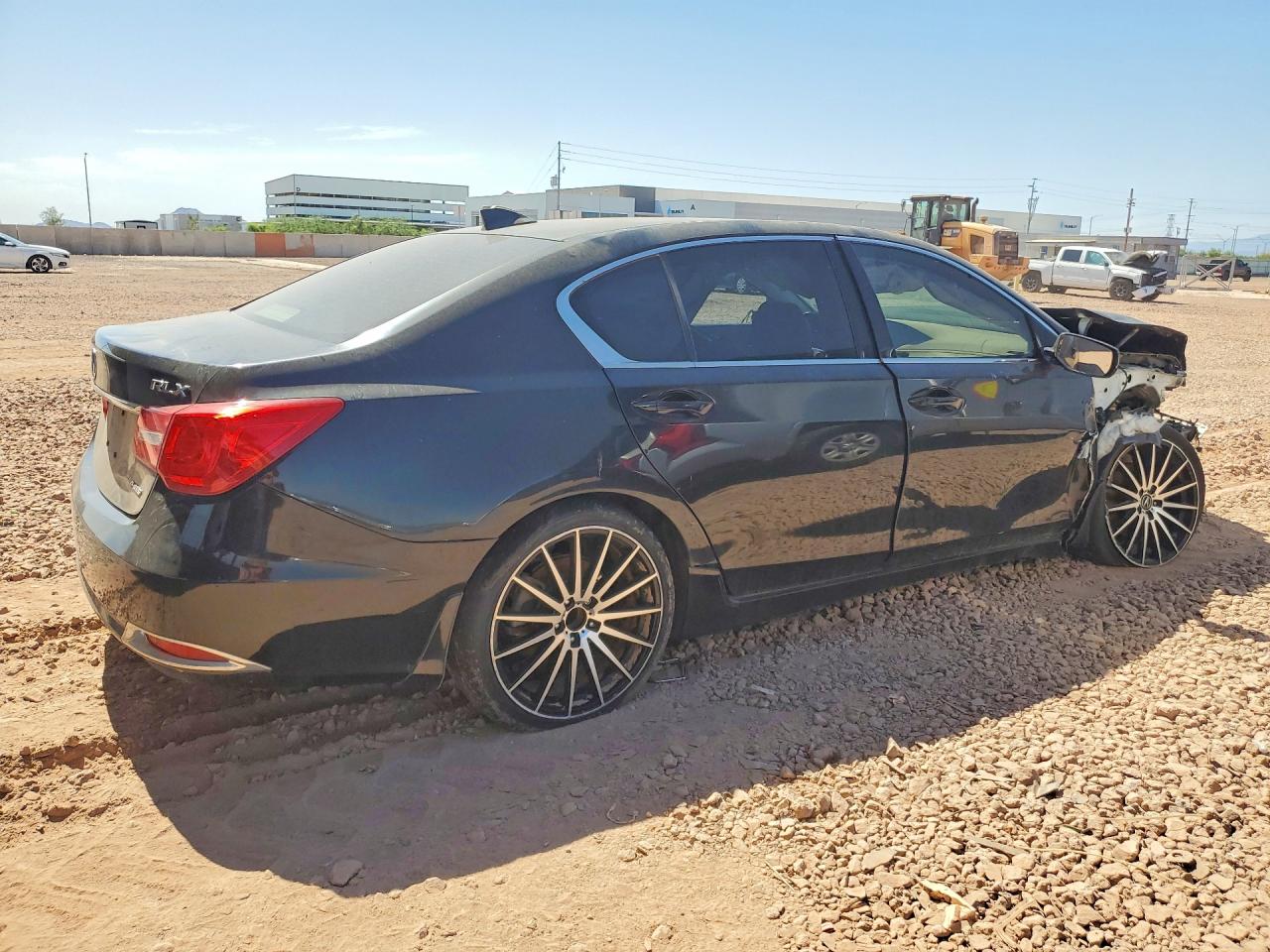 2014 Acura Rlx Black vin: JH4KC1F36EC002394