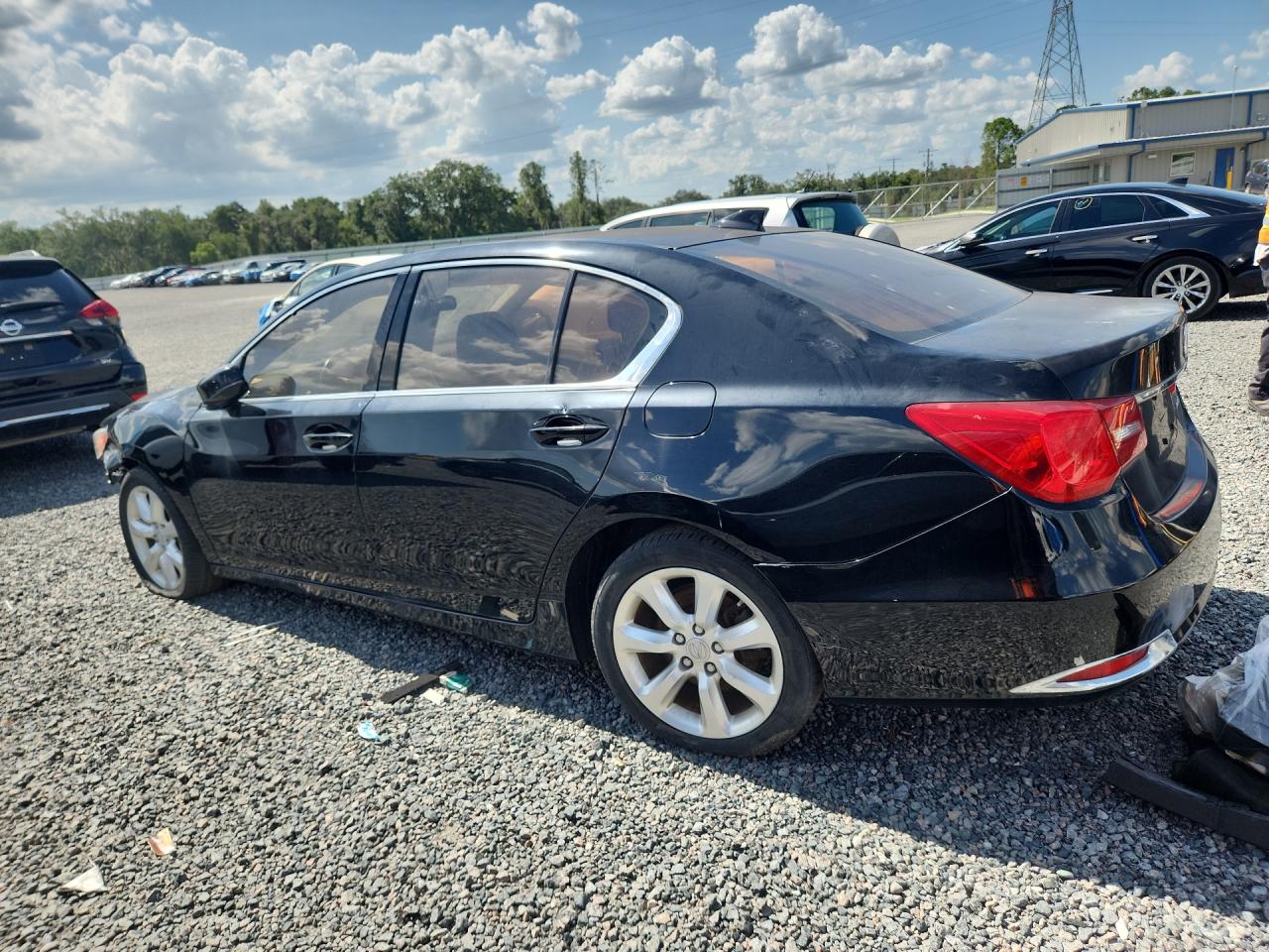2014 Acura Rlx Black vin: JH4KC1F36EC003223