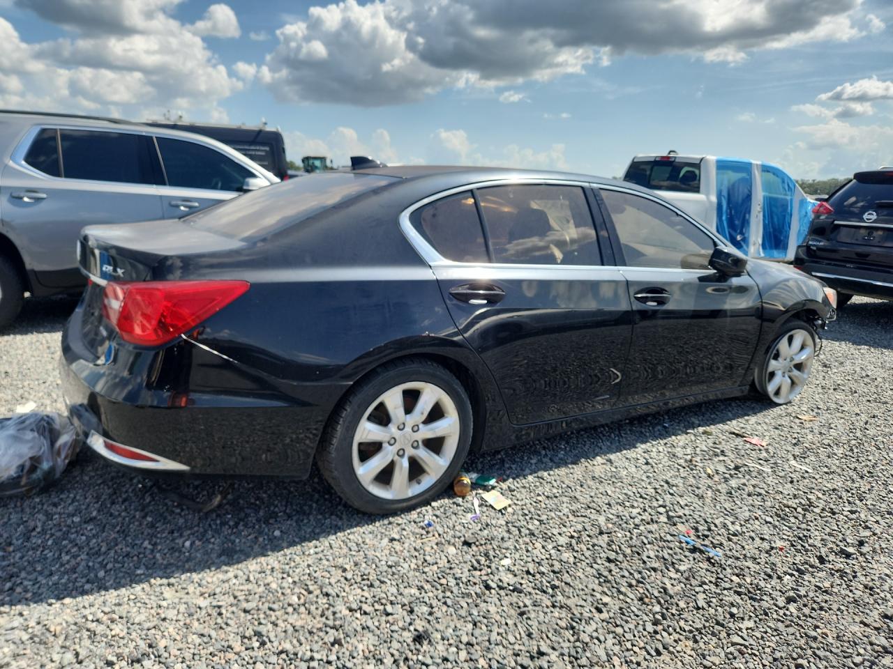 2014 Acura Rlx Black vin: JH4KC1F36EC003223