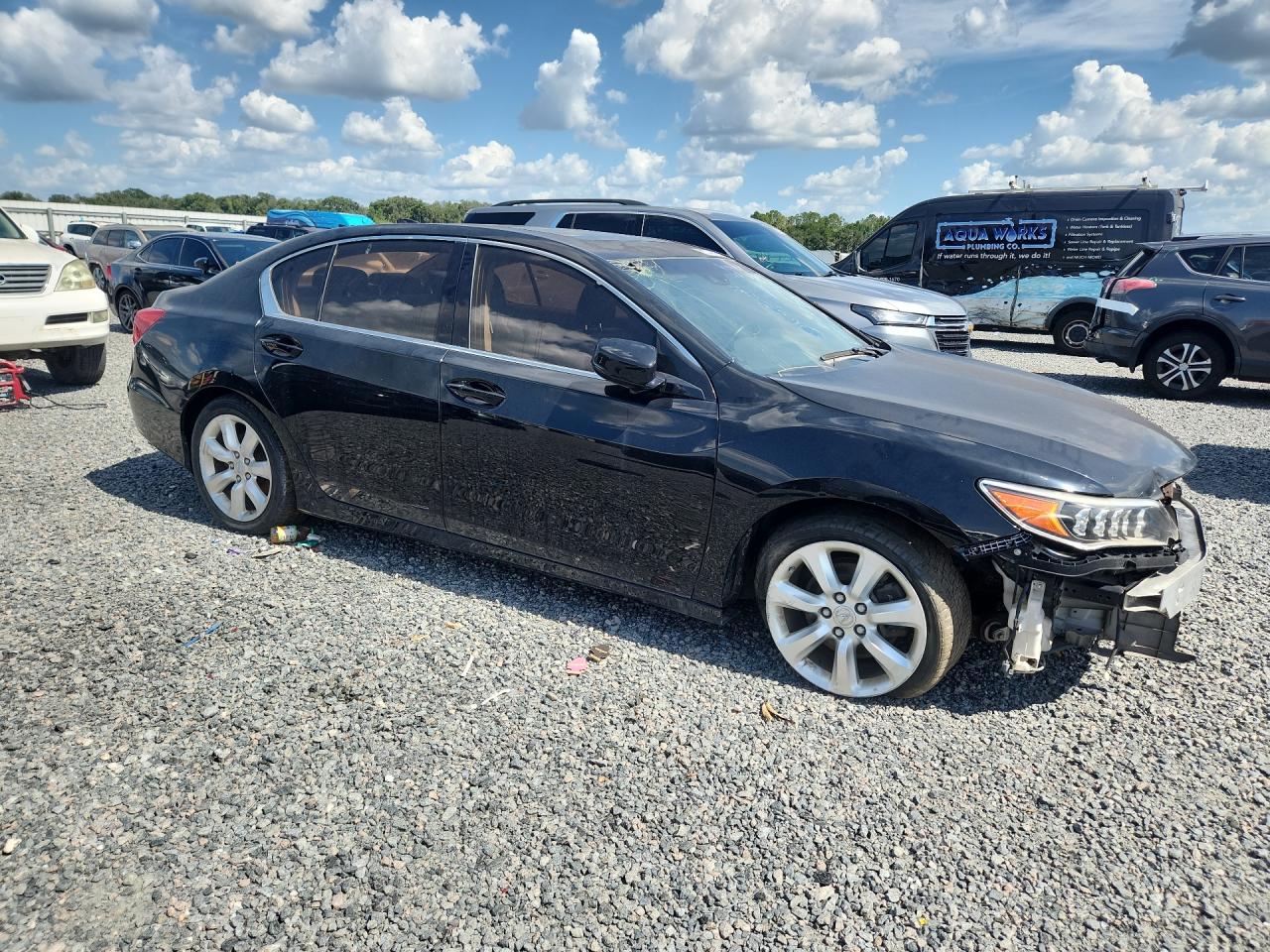 2014 Acura Rlx Black vin: JH4KC1F36EC003223