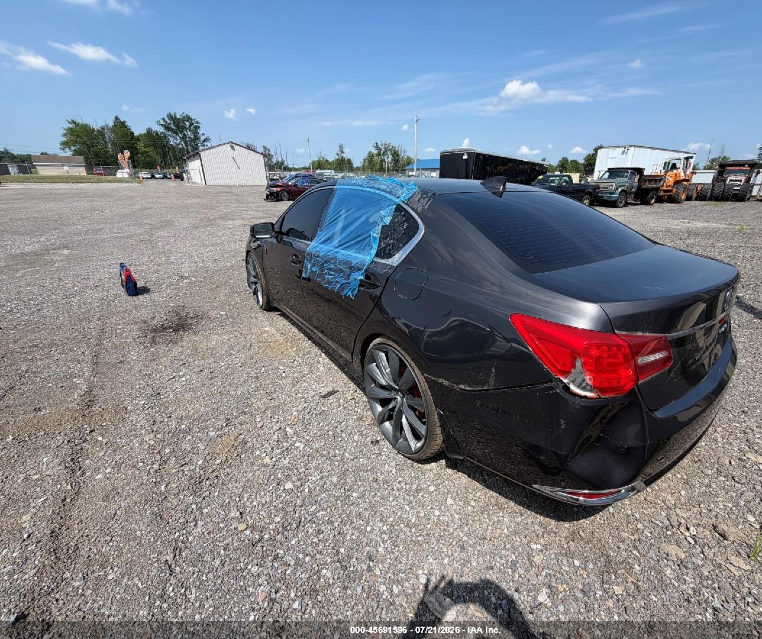 2014 Acura Rlx   Black vin: JH4KC1F36EC003643