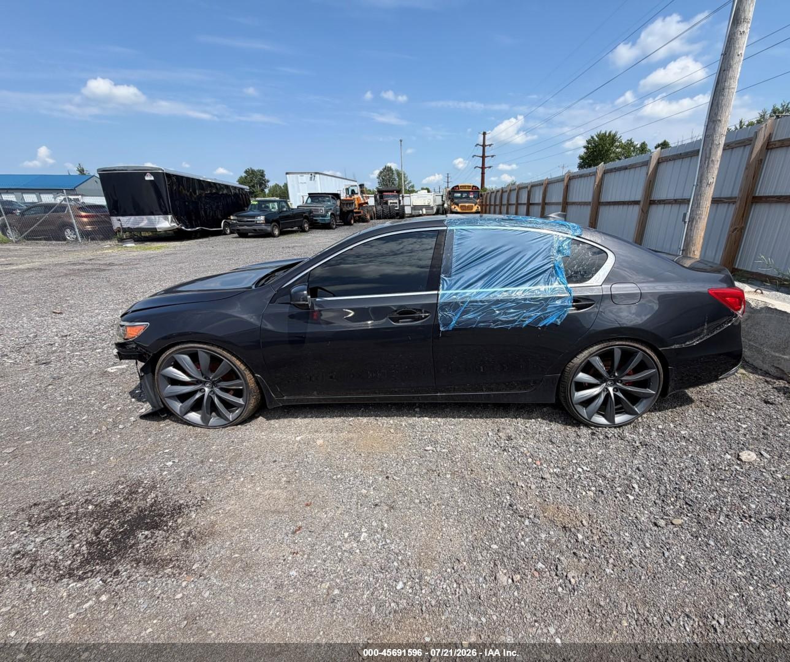 2014 Acura Rlx   Black vin: JH4KC1F36EC003643