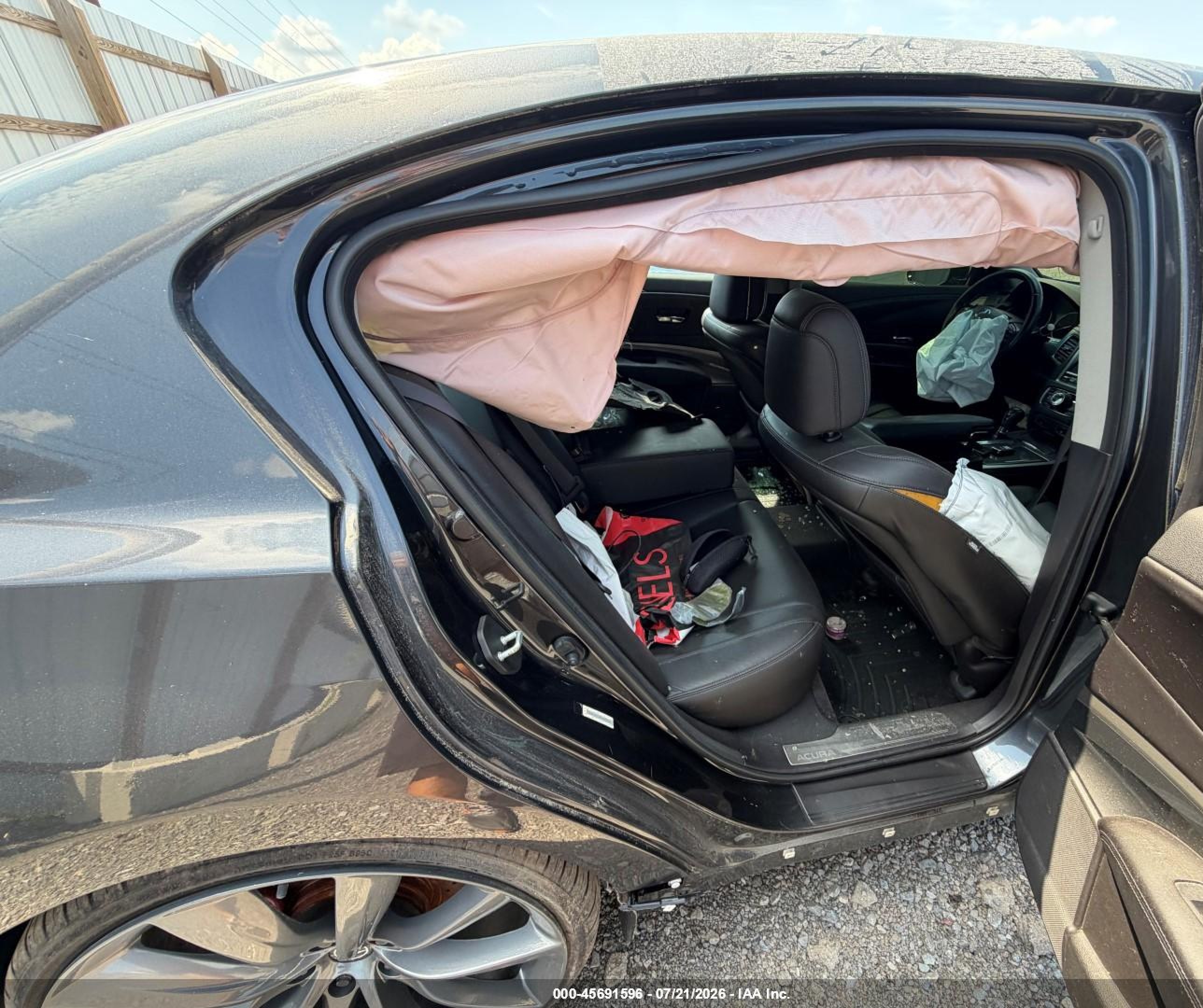 2014 Acura Rlx   Black vin: JH4KC1F36EC003643