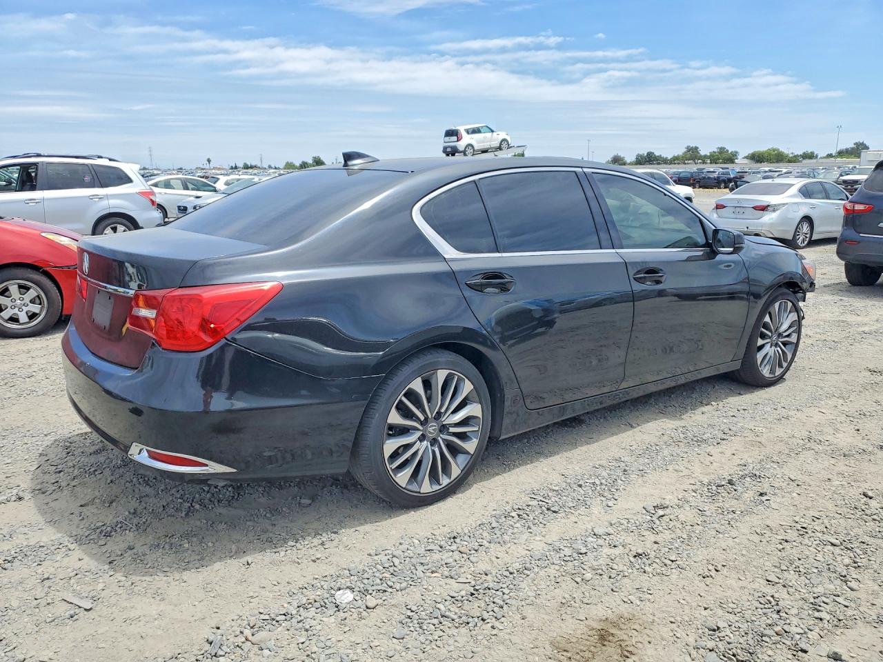 2014 Acura Rlx Black vin: JH4KC1F36EC004808