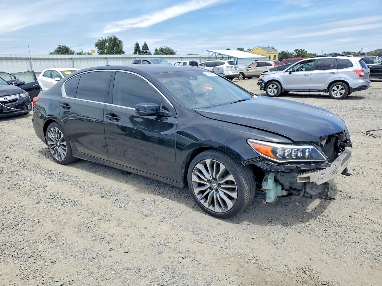 2014 Acura Rlx Black vin: JH4KC1F36EC004808