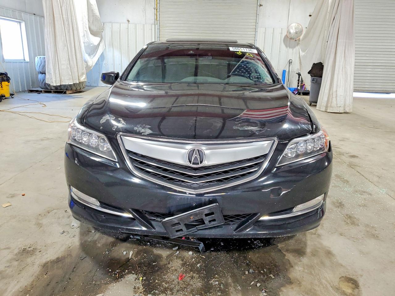 2014 Acura Rlx Black vin: JH4KC1F37EC003232