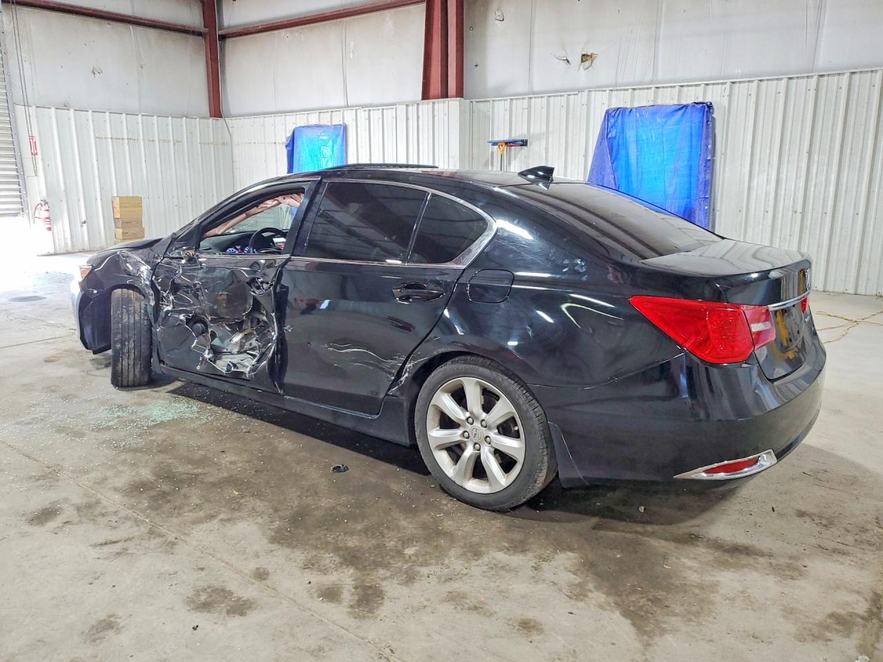 2014 Acura Rlx Black vin: JH4KC1F37EC003232