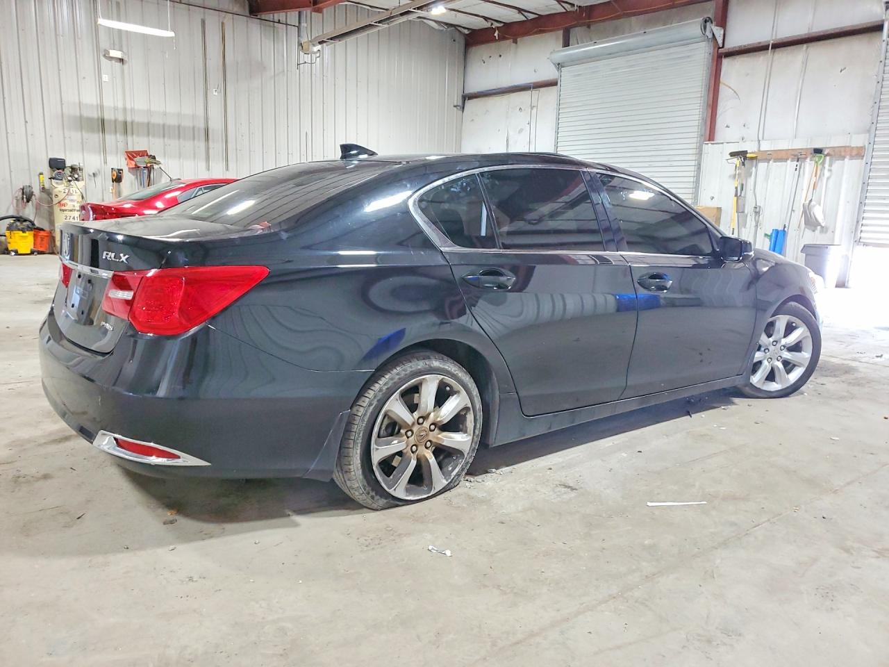 2014 Acura Rlx Black vin: JH4KC1F37EC003232