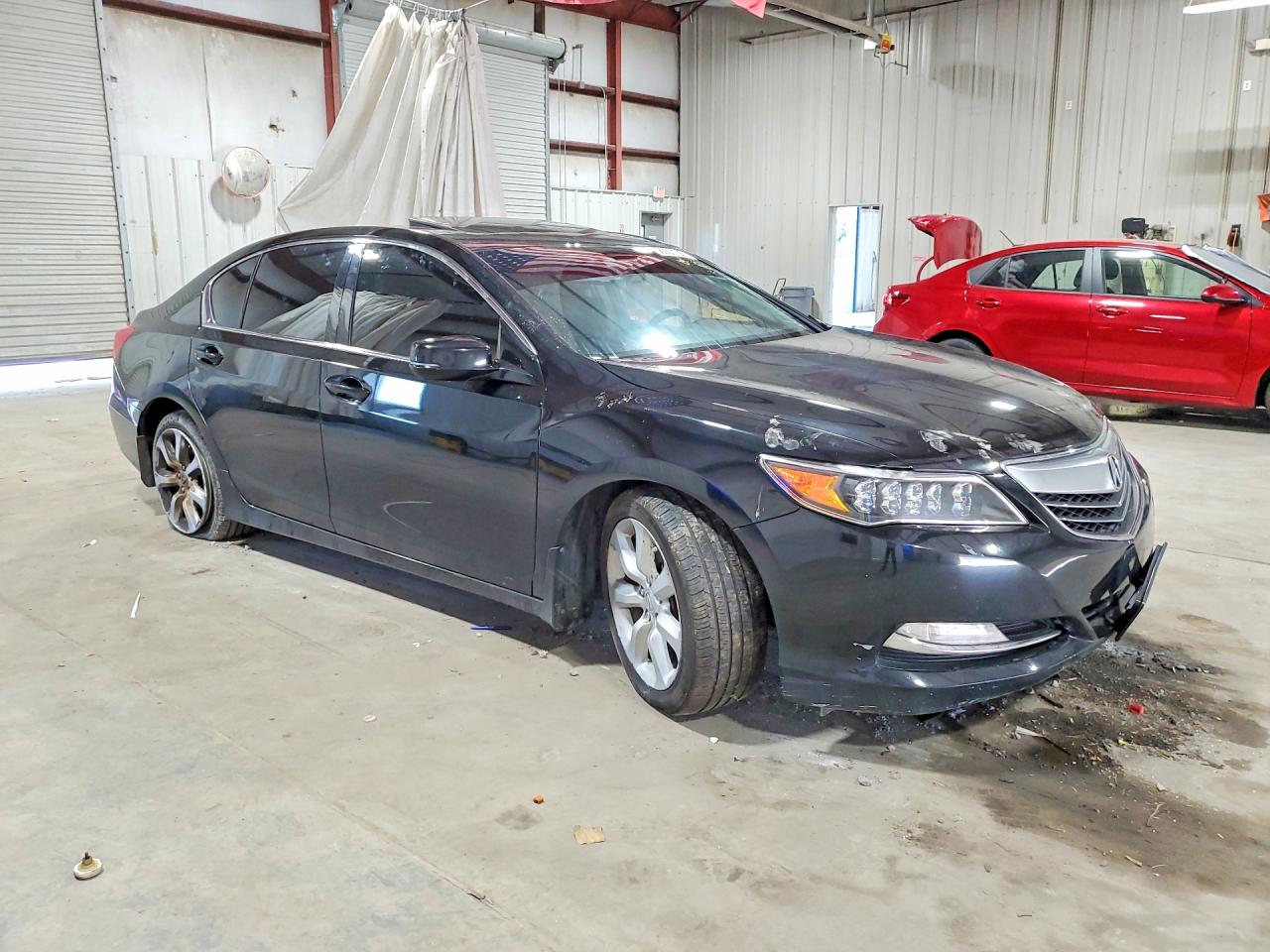 2014 Acura Rlx Black vin: JH4KC1F37EC003232