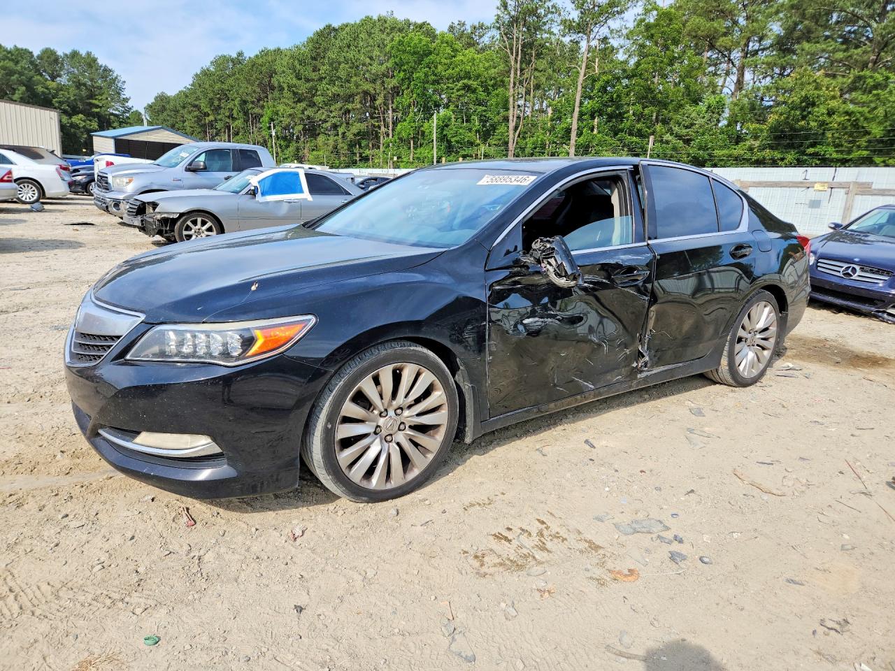 2014 Acura Rlx Tech Black vin: JH4KC1F50EC005549