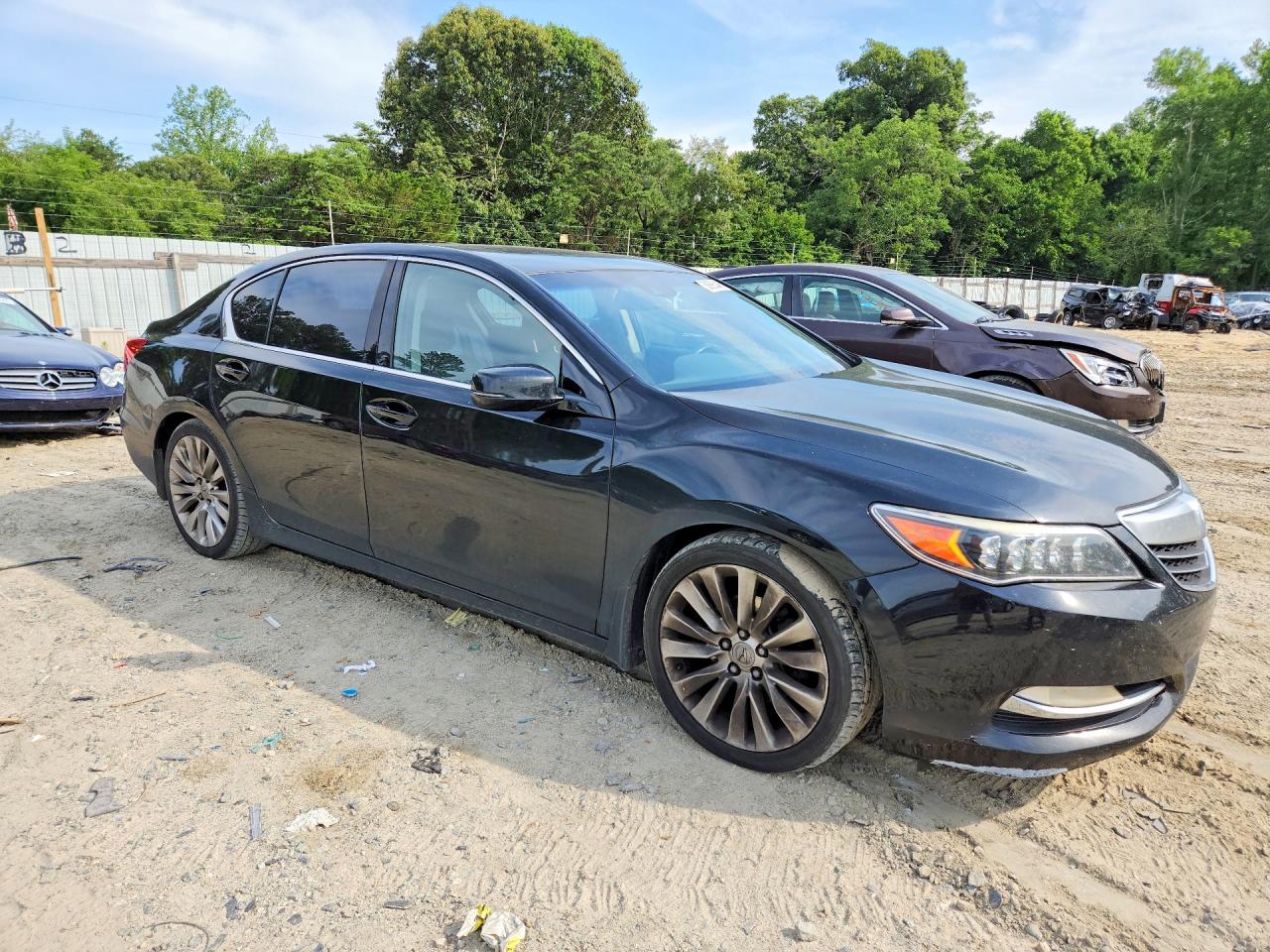 2014 Acura Rlx Tech Black vin: JH4KC1F50EC005549