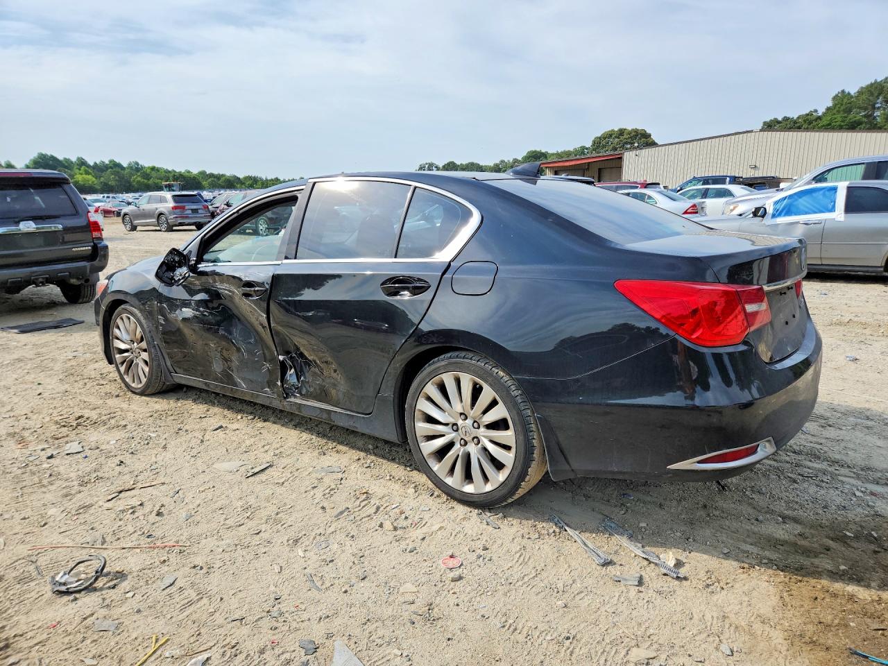 2014 Acura Rlx Tech Black vin: JH4KC1F50EC005549