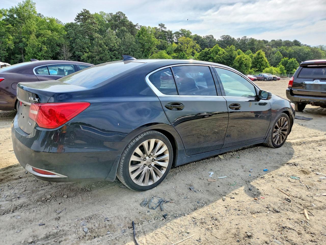 2014 Acura Rlx Tech Black vin: JH4KC1F50EC005549
