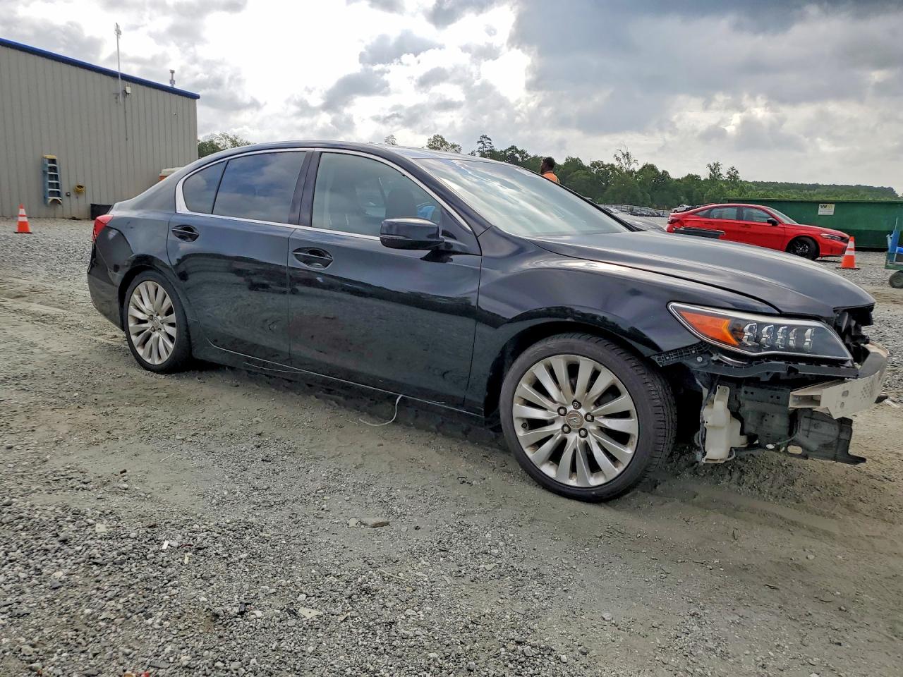 2015 Acura Rlx Tech Black vin: JH4KC1F50FC000143