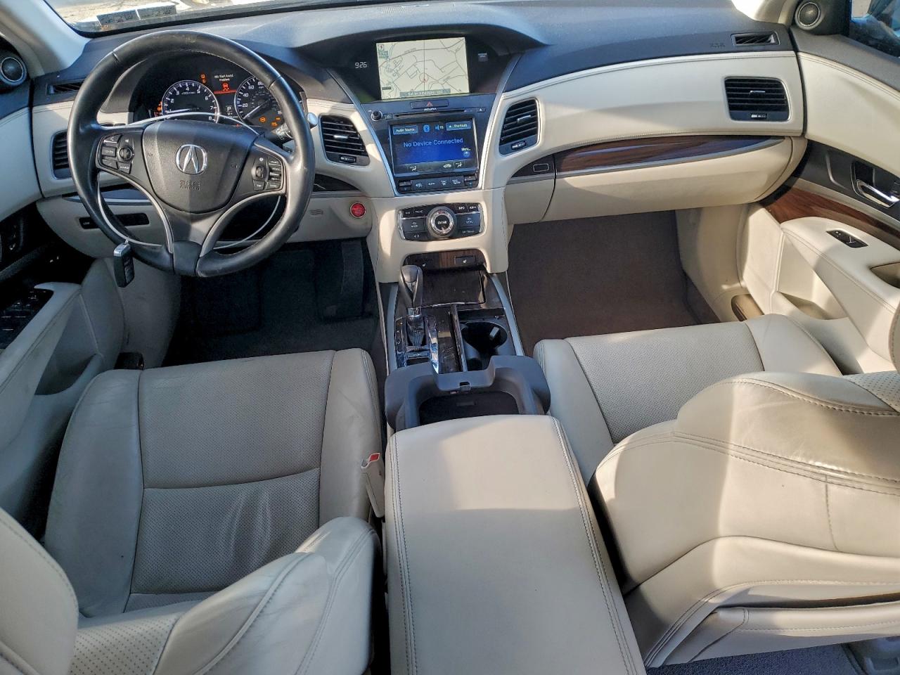2015 Acura Rlx Tech Burgundy vin: JH4KC1F50FC000448