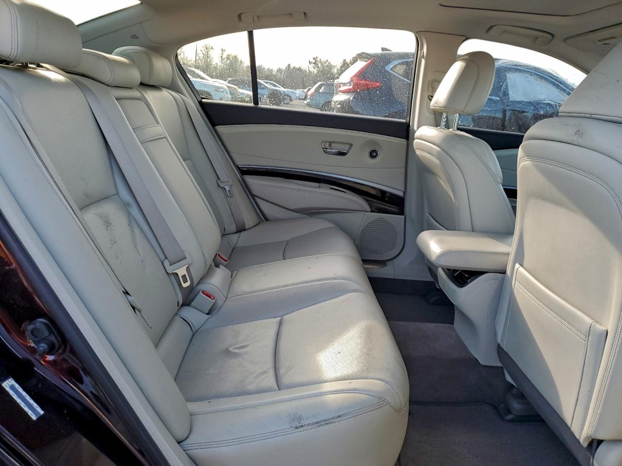 2015 Acura Rlx Tech Burgundy vin: JH4KC1F50FC000448