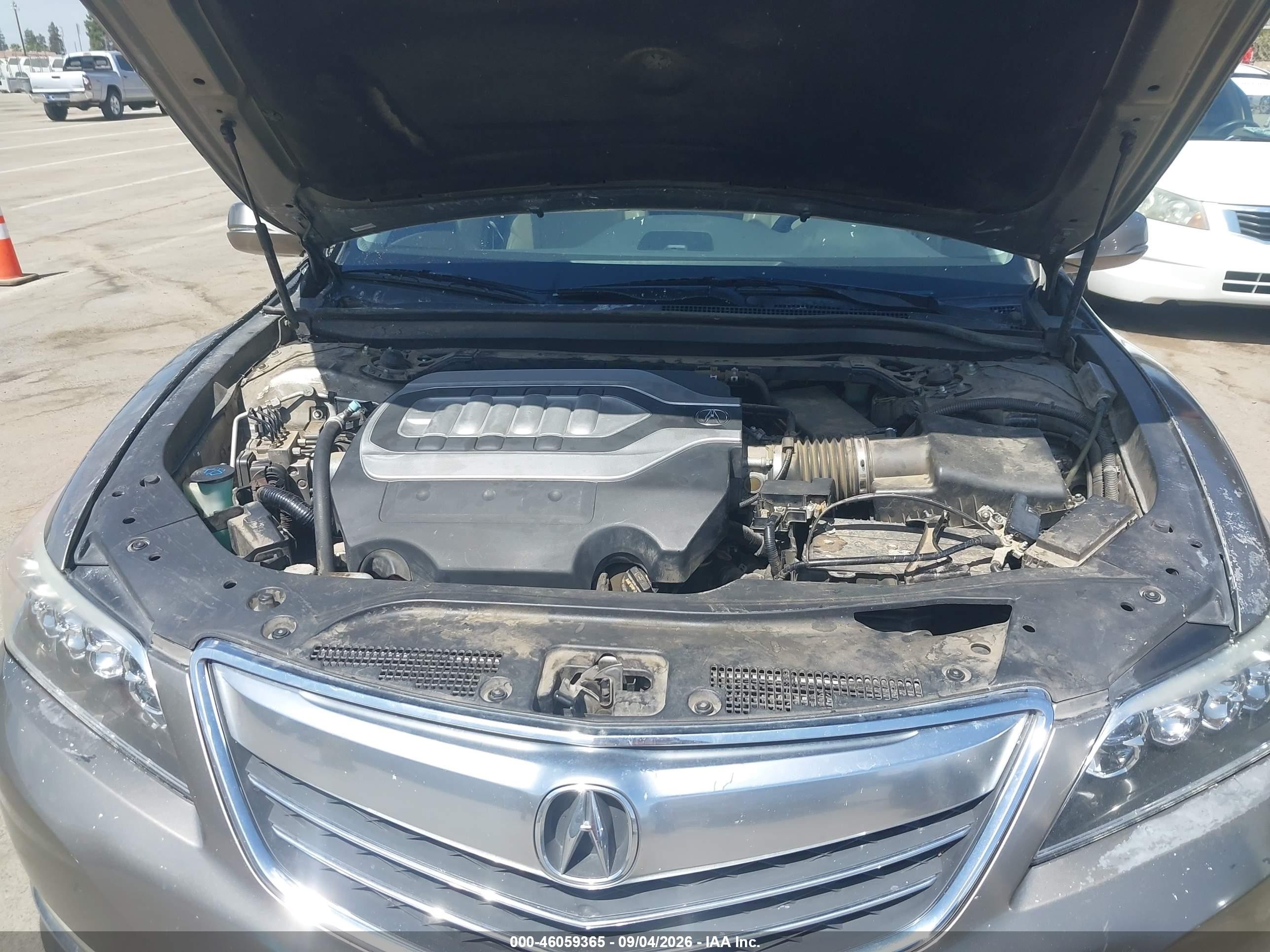 2014 Acura Rlx   Gray vin: JH4KC1F51EC006063
