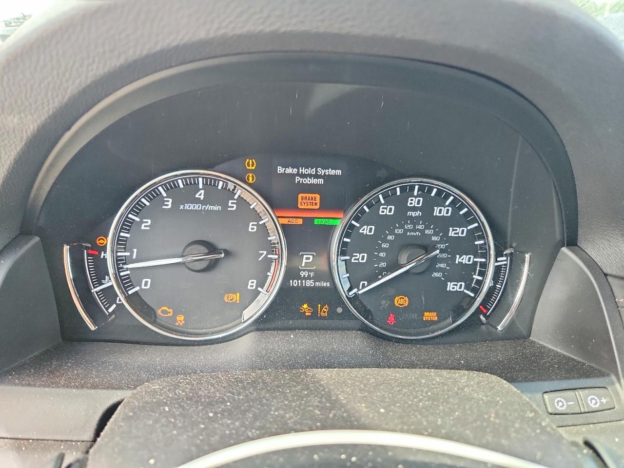 2016 Acura Rlx Tech Silver vin: JH4KC1F51GC001190
