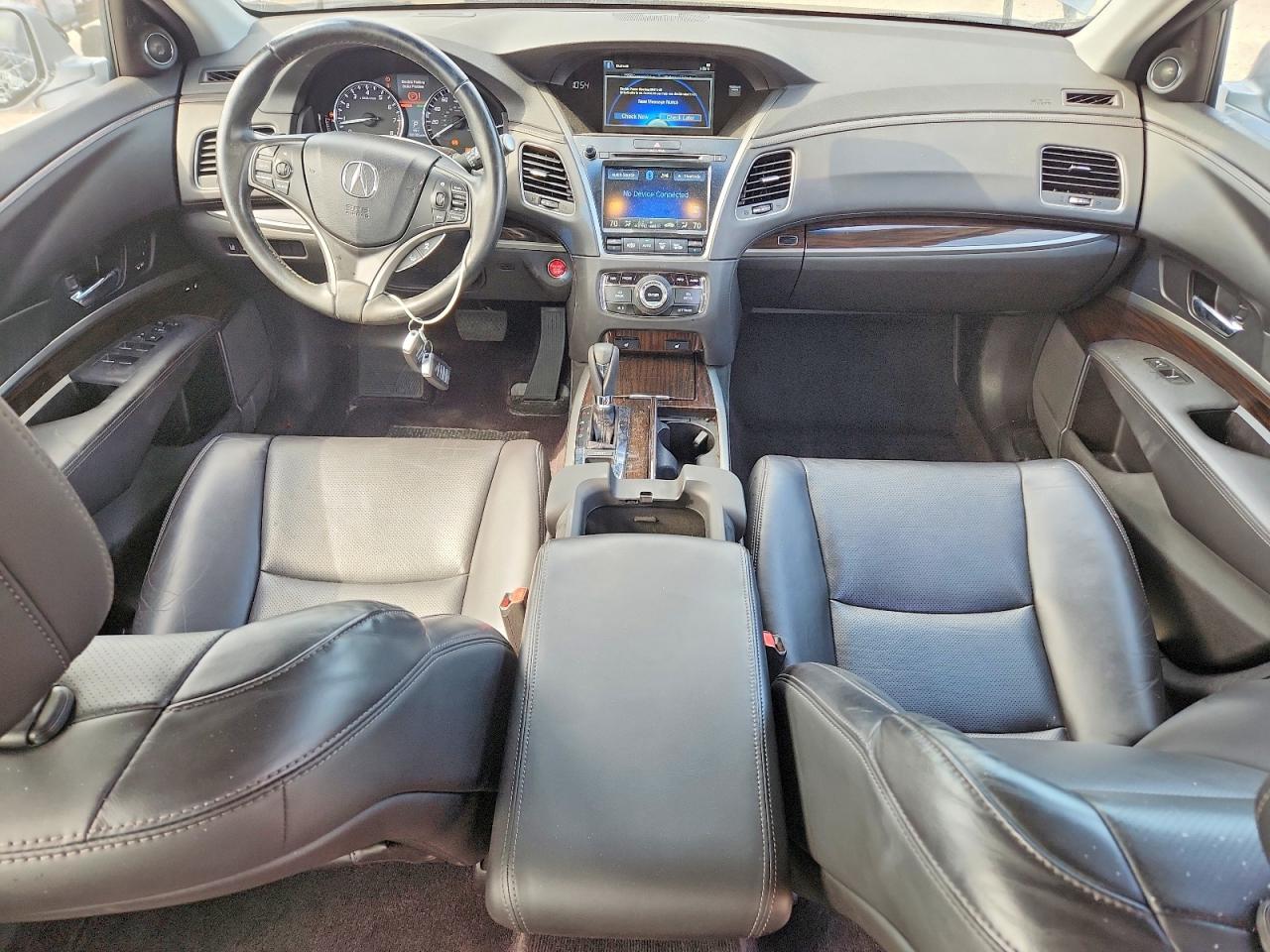 2016 Acura Rlx Tech Silver vin: JH4KC1F51GC001190