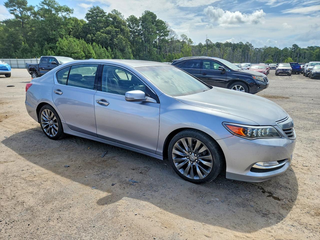 2016 Acura Rlx Tech Silver vin: JH4KC1F51GC001190