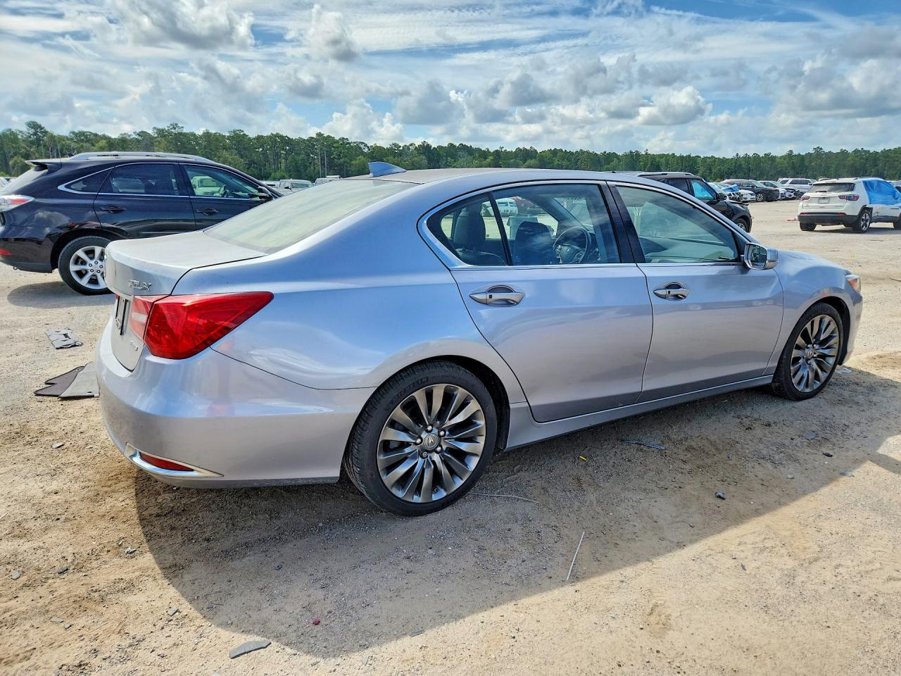 2016 Acura Rlx Tech Silver vin: JH4KC1F51GC001190