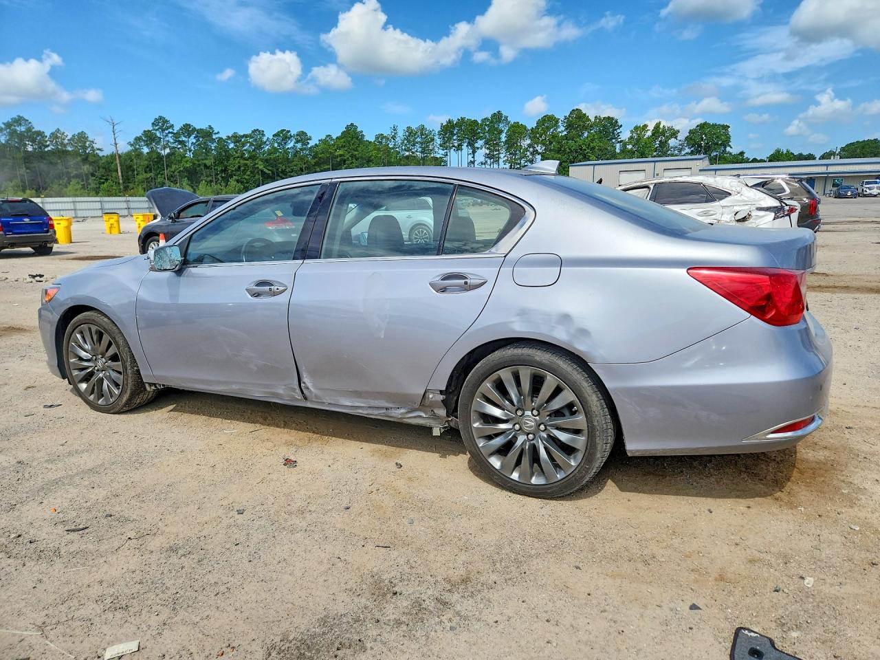 2016 Acura Rlx Tech Silver vin: JH4KC1F51GC001190