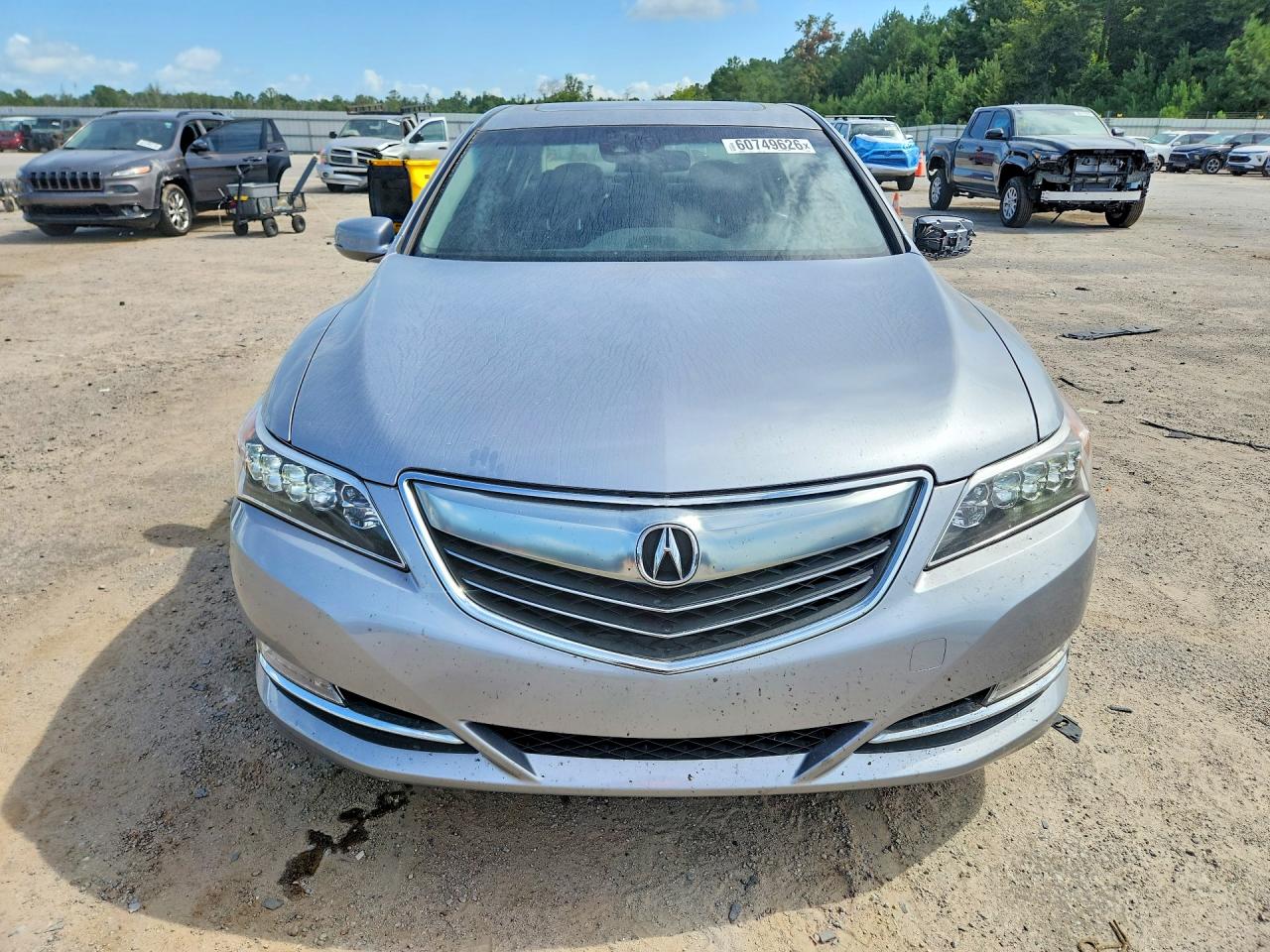 2016 Acura Rlx Tech Silver vin: JH4KC1F51GC001190
