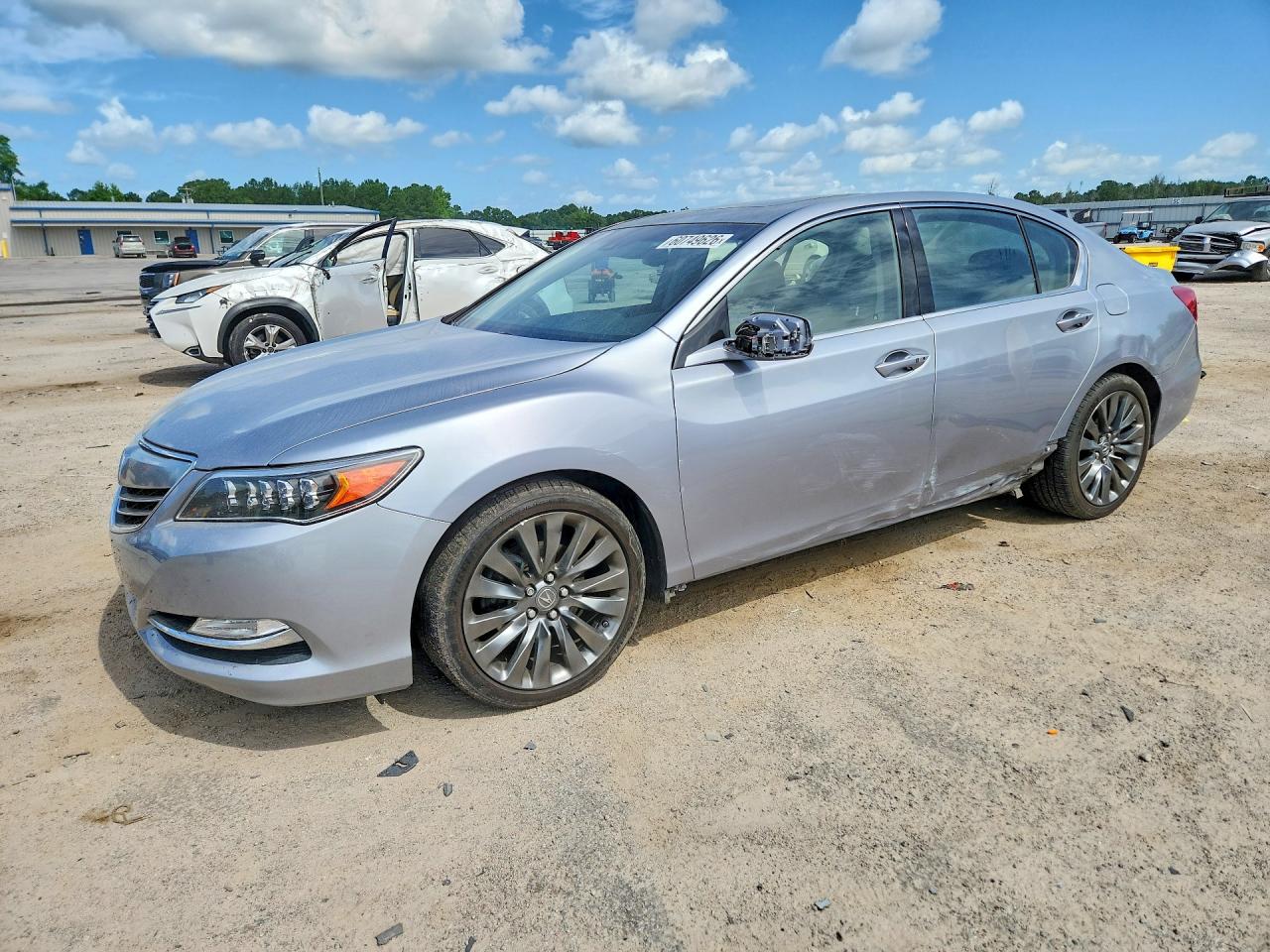 2016 Acura Rlx Tech Silver vin: JH4KC1F51GC001190