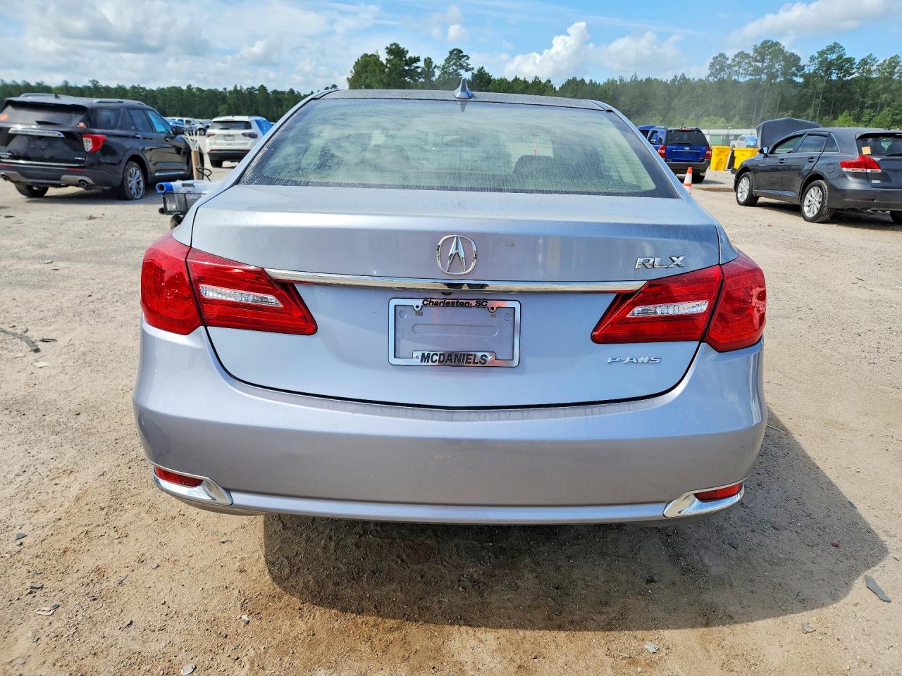 2016 Acura Rlx Tech Silver vin: JH4KC1F51GC001190