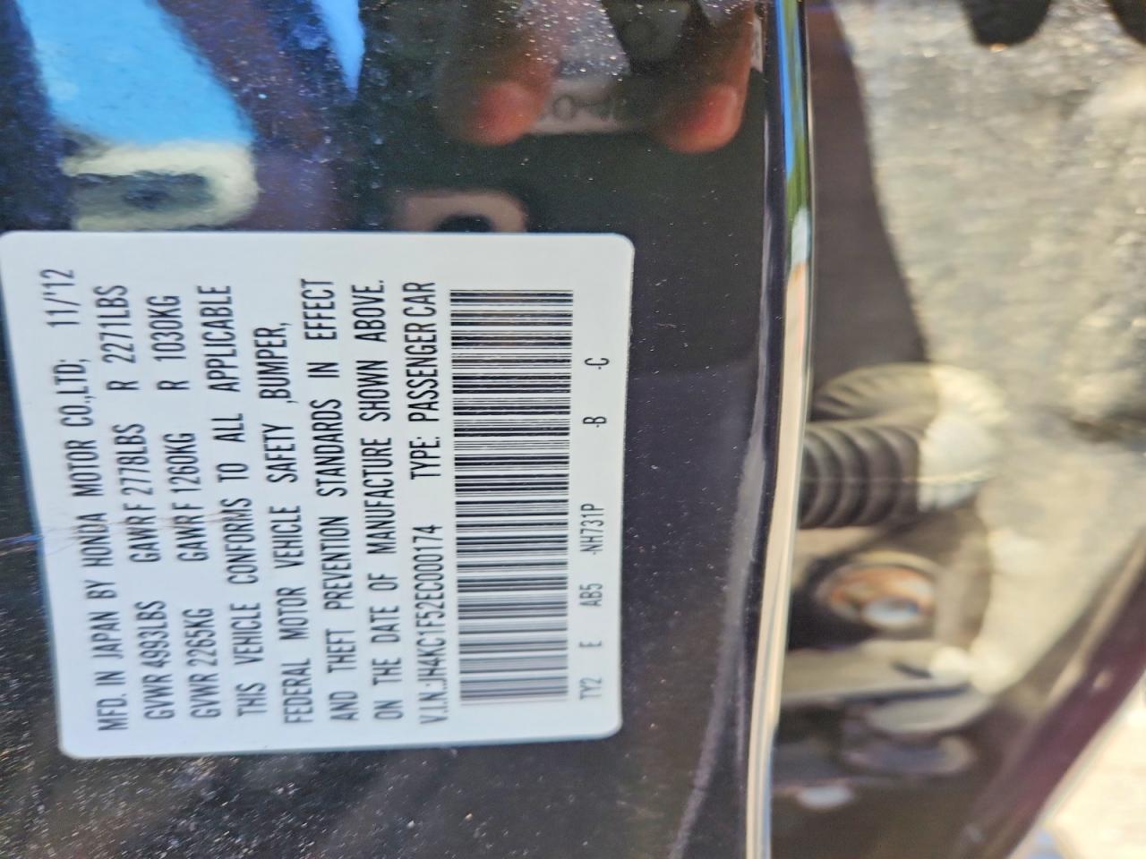 2014 Acura Rlx Tech Black vin: JH4KC1F52EC000174