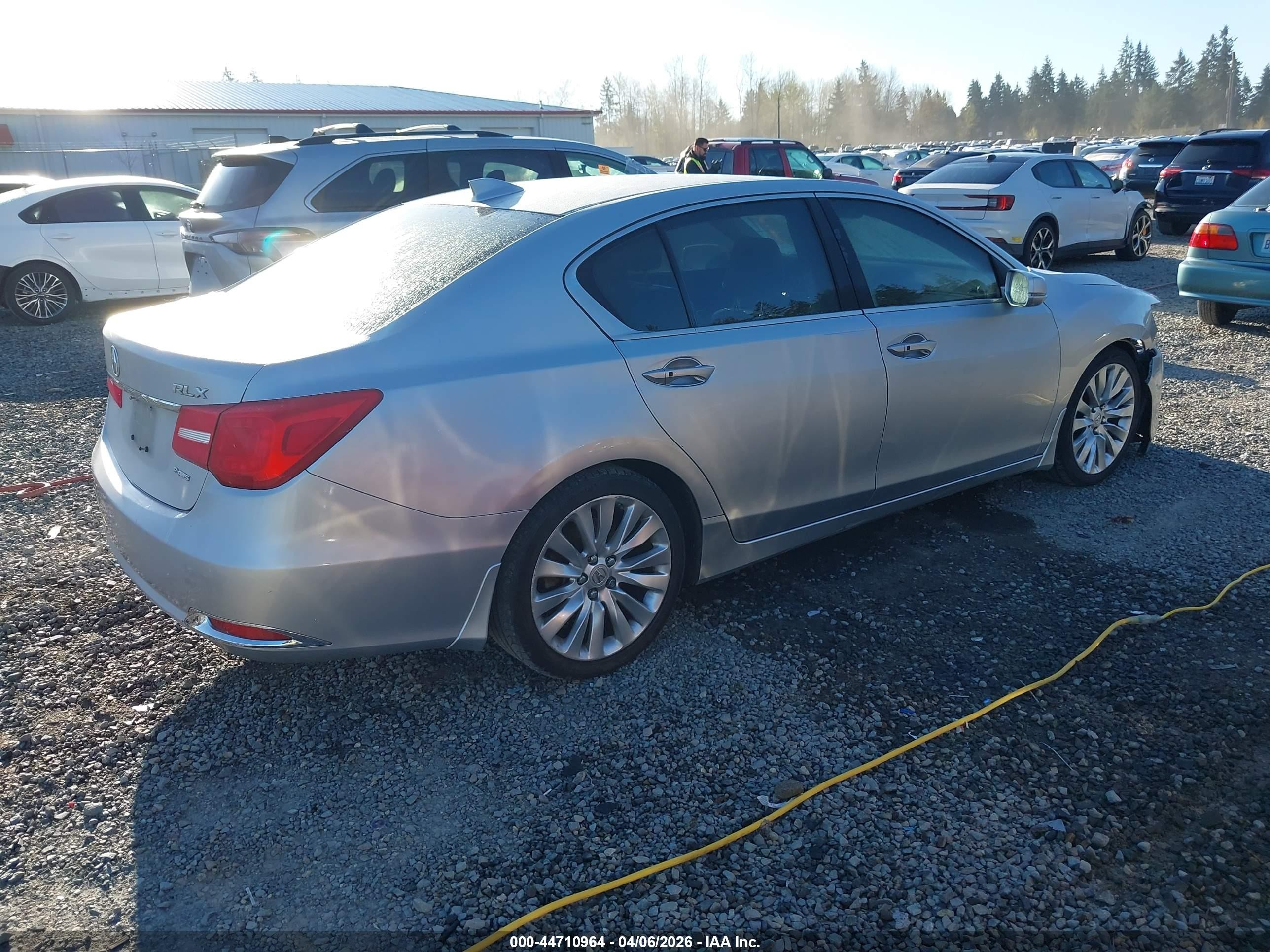 2014 Acura Rlx   Silver vin: JH4KC1F52EC004533