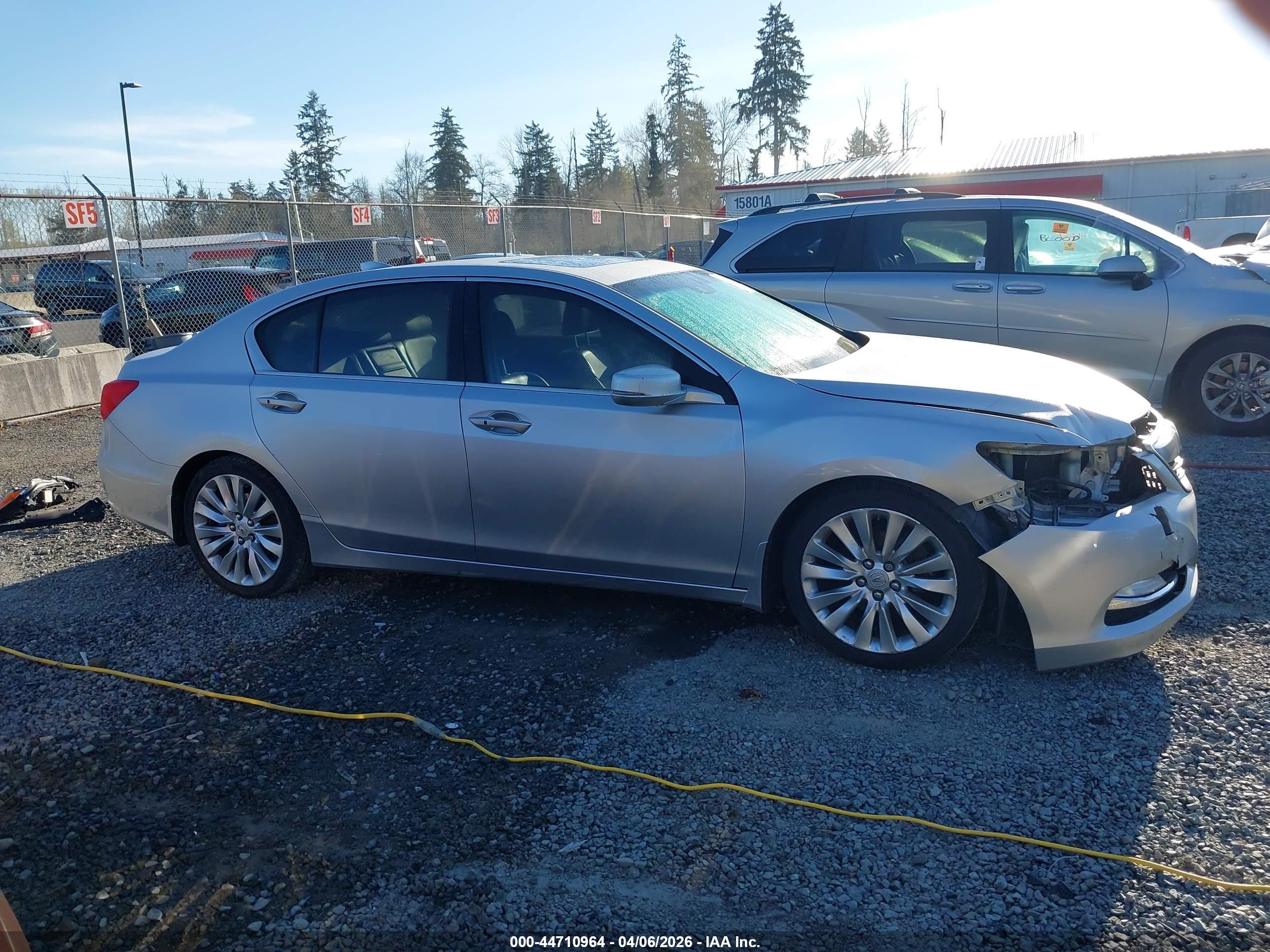 2014 Acura Rlx   Silver vin: JH4KC1F52EC004533