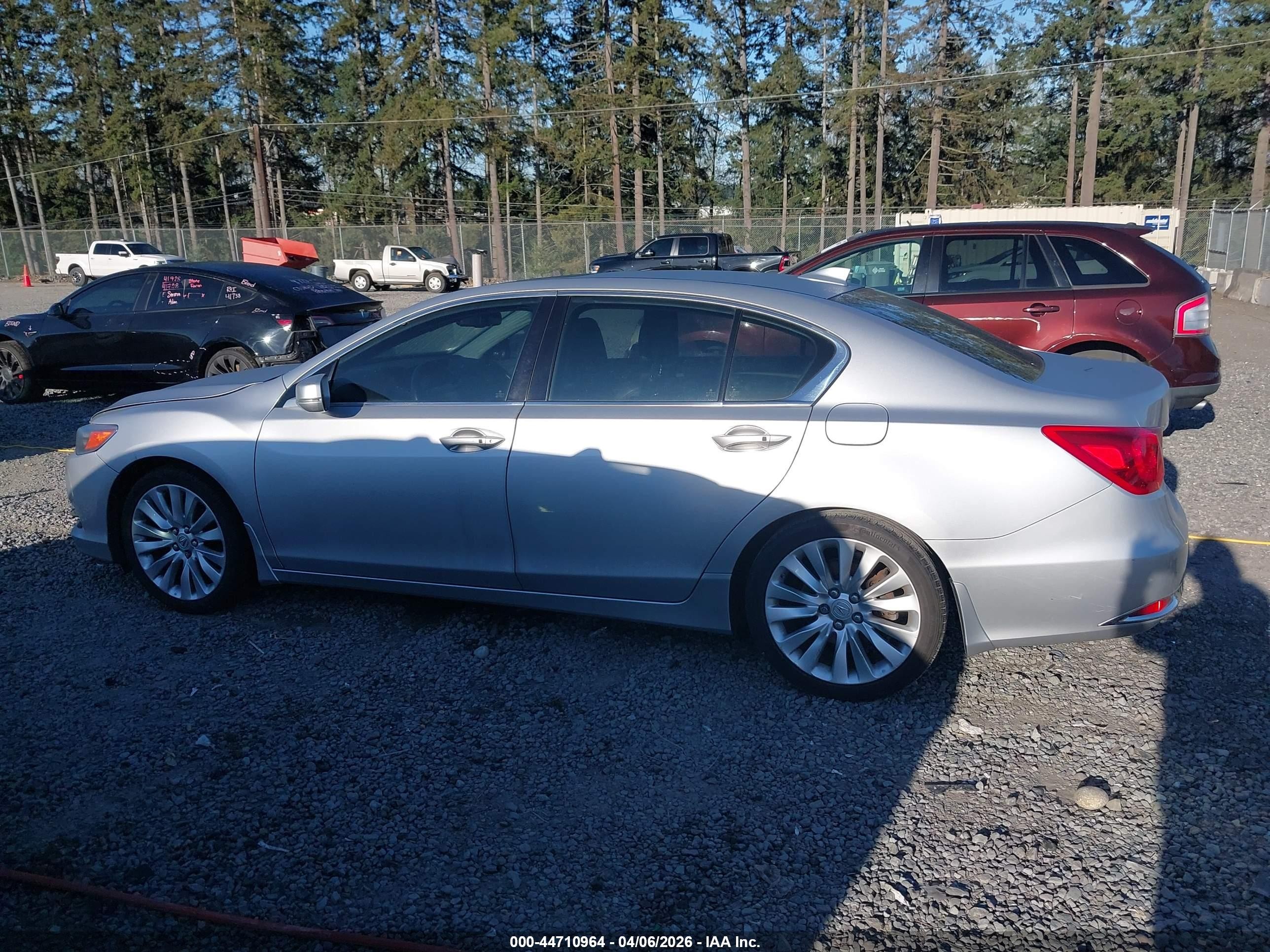 2014 Acura Rlx   Silver vin: JH4KC1F52EC004533
