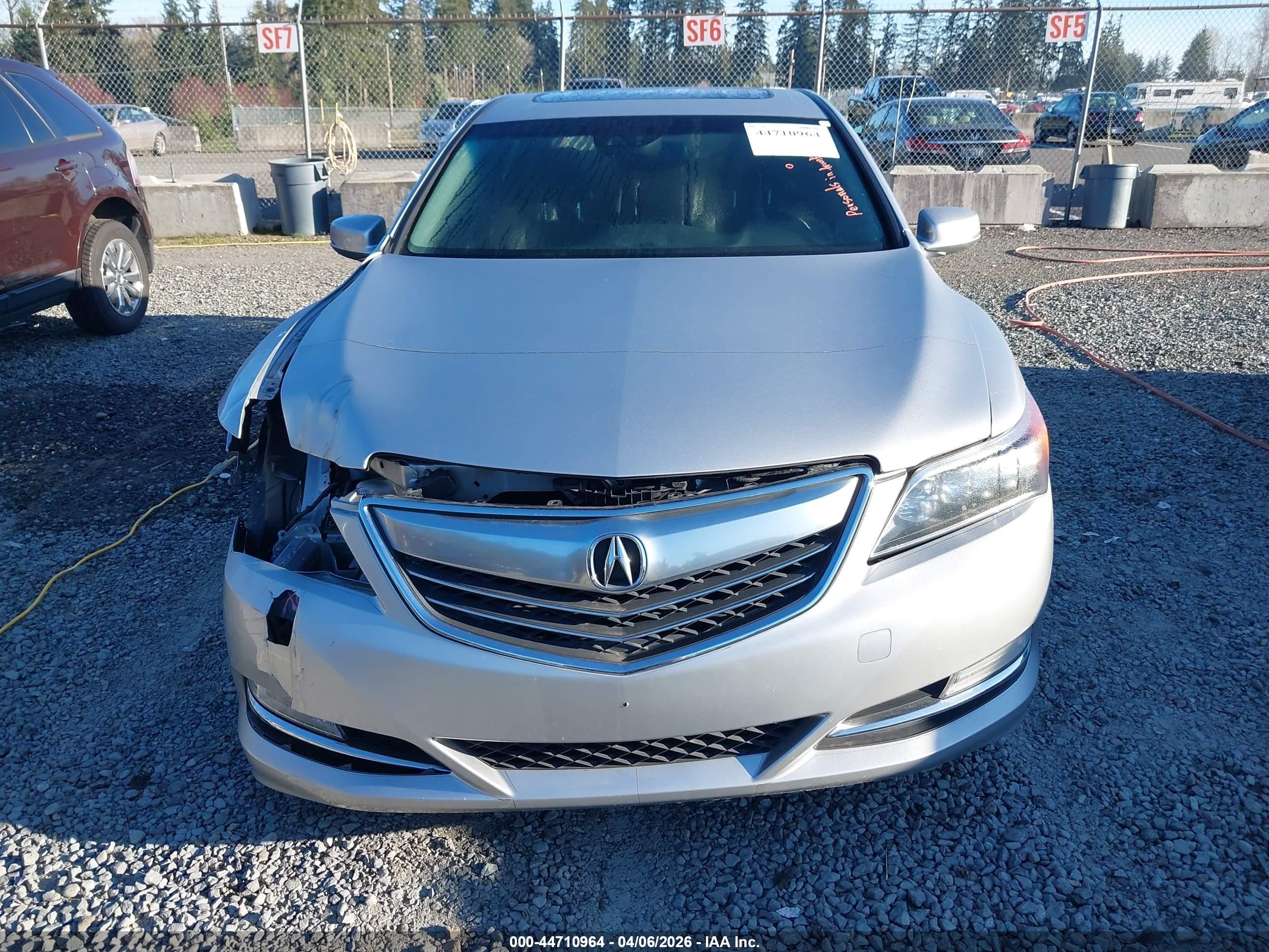 2014 Acura Rlx   Silver vin: JH4KC1F52EC004533