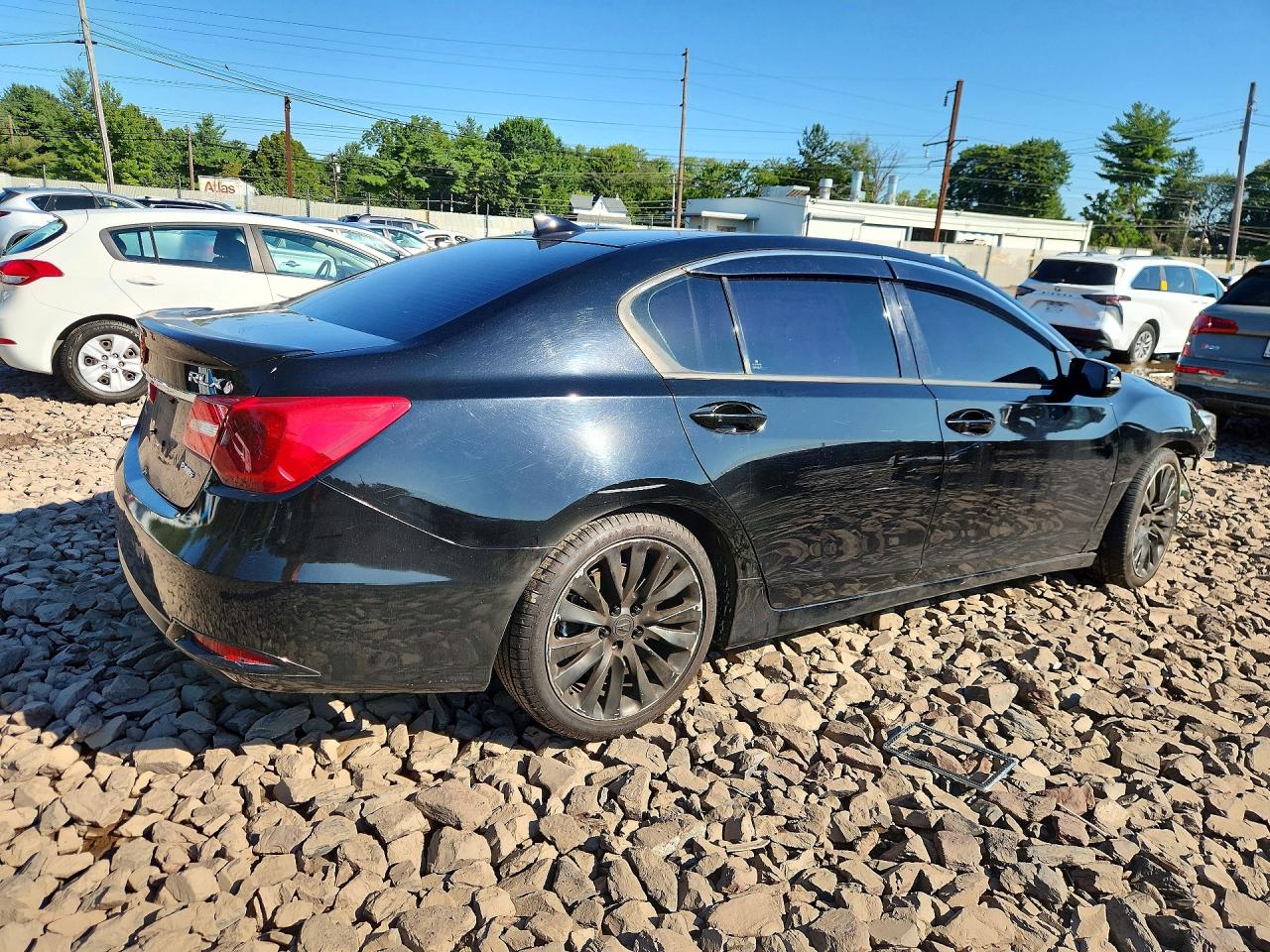 2014 Acura Rlx Tech Black vin: JH4KC1F53EC000104