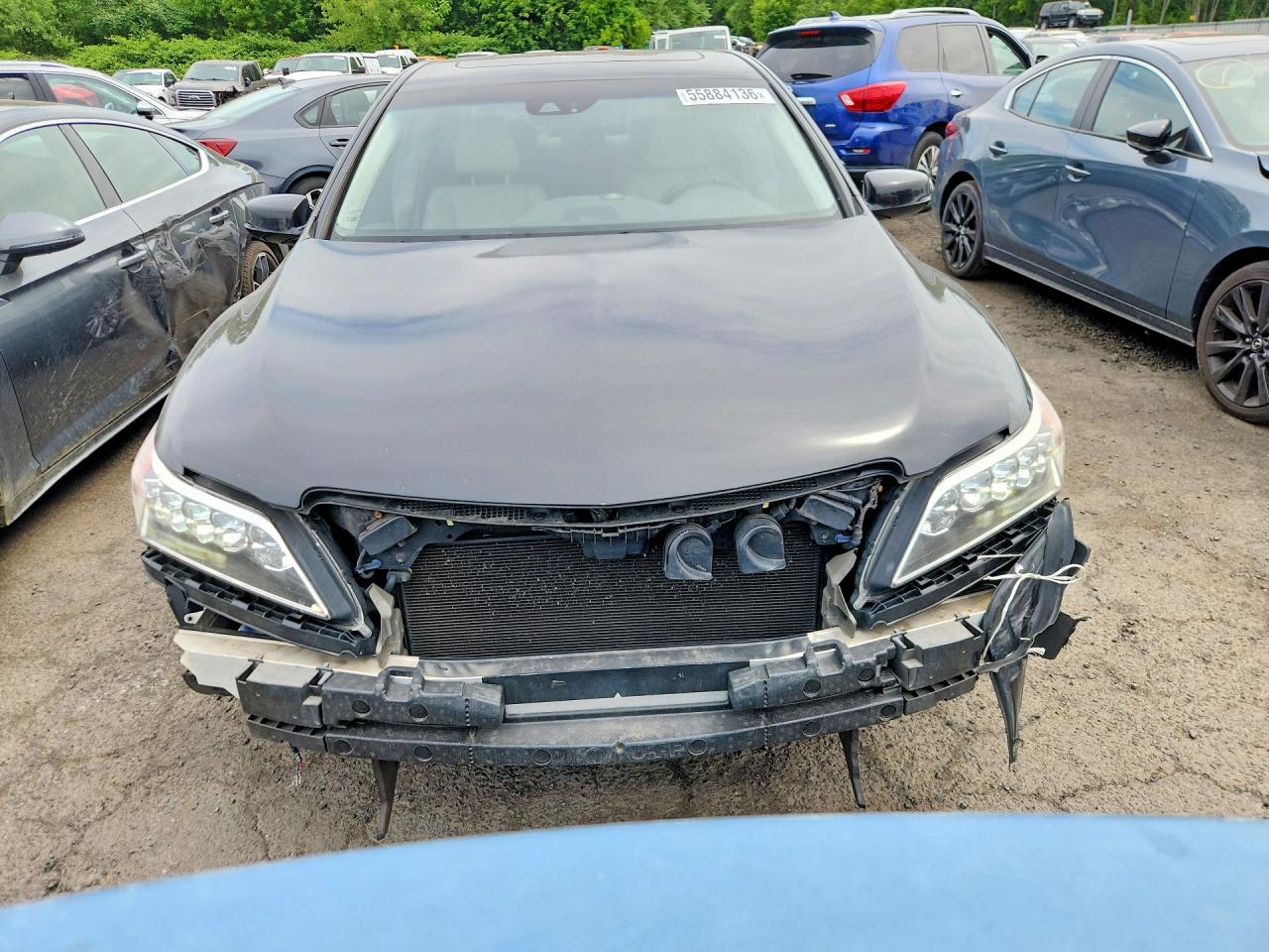 2014 Acura Rlx Tech Black vin: JH4KC1F53EC003018