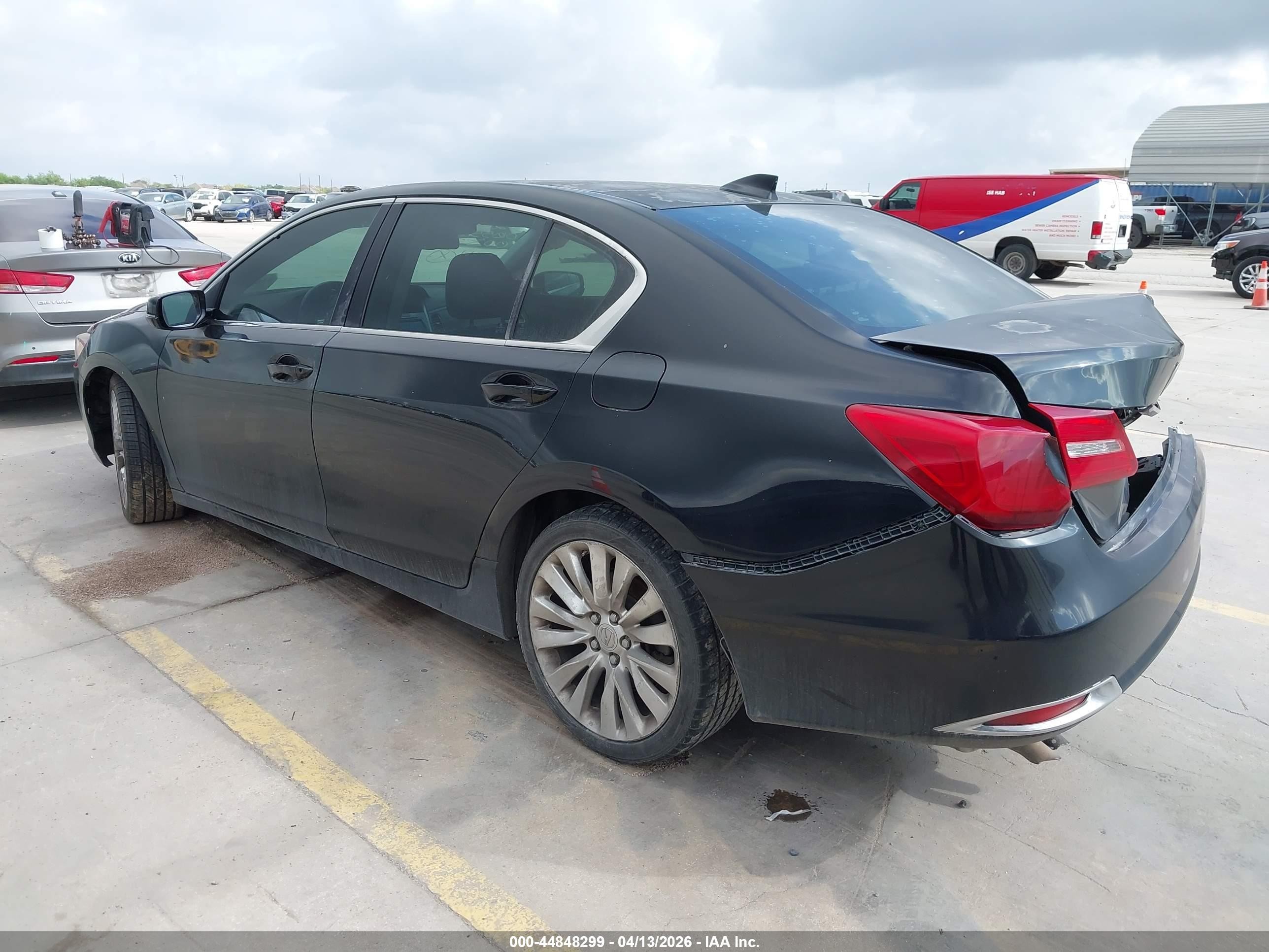 2014 Acura Rlx   Черный vin: JH4KC1F53EC003830