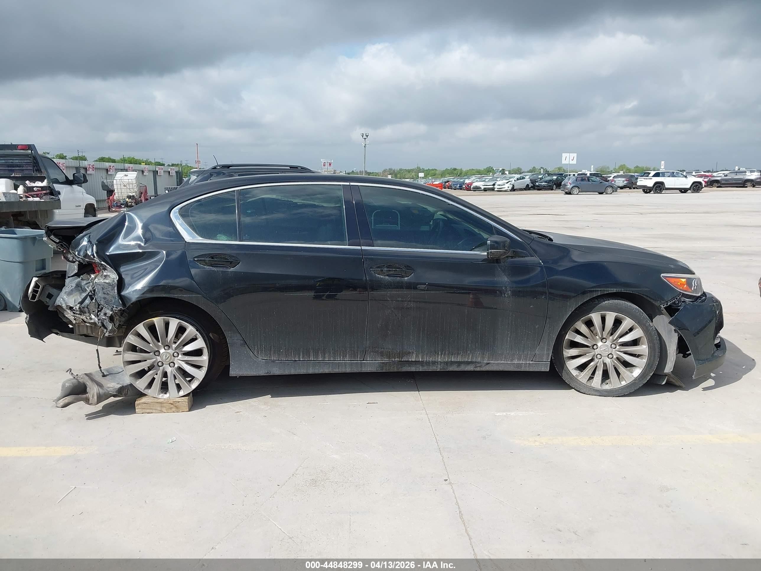2014 Acura Rlx   Черный vin: JH4KC1F53EC003830