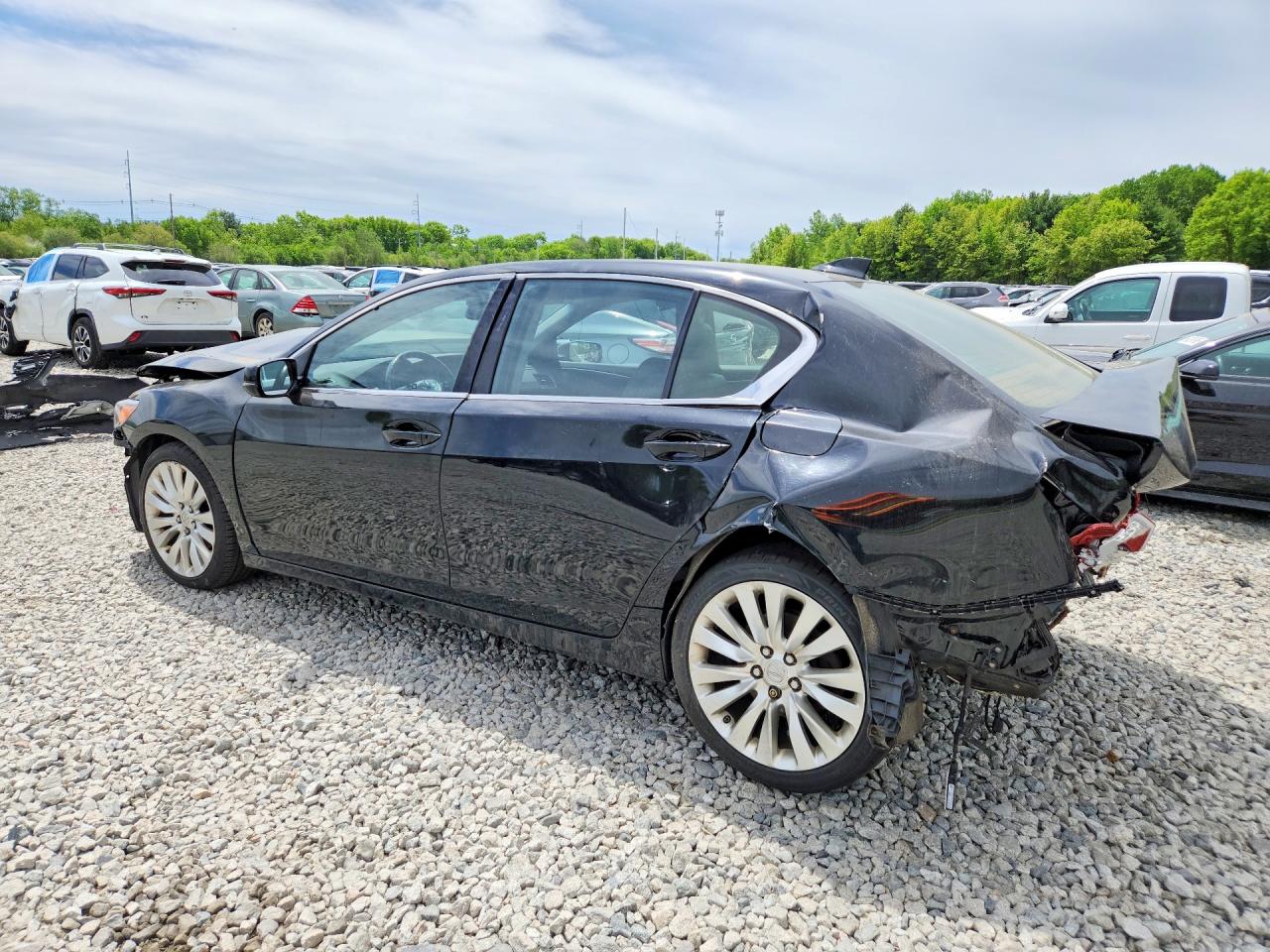 2014 Acura Rlx Tech Black vin: JH4KC1F54EC007109
